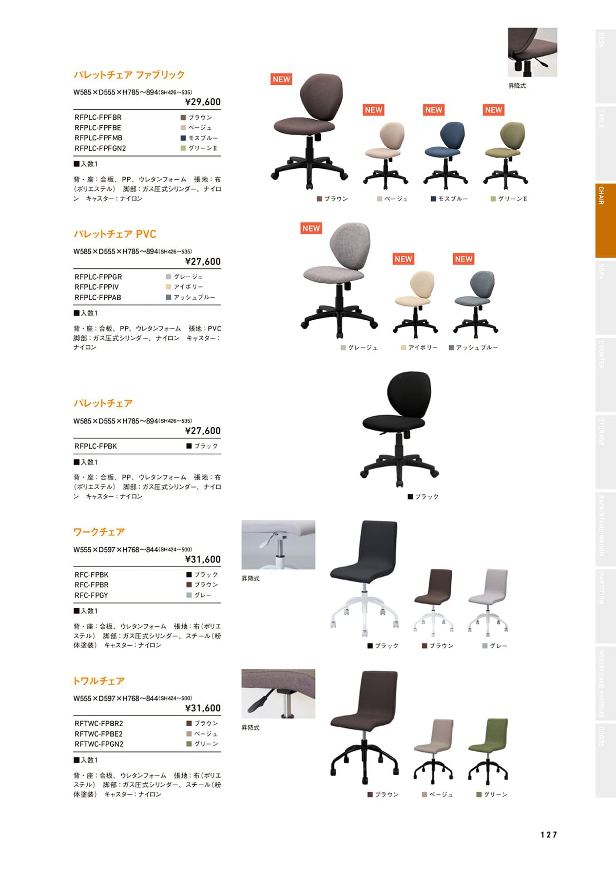 アールエフヤマカワ R.F.Yamakawa カタログ P127