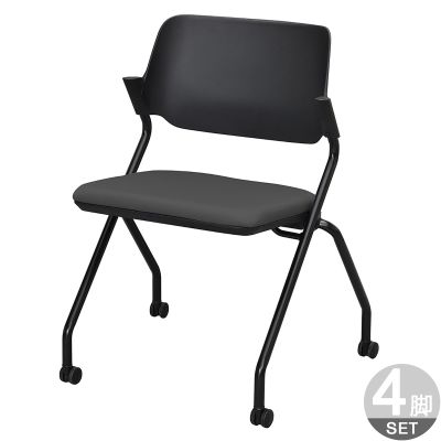 チェアー✖️4セット ゼットチェア 肘無 [WF-2/JACQUARD-MOSS GN]｜チェア/スツール｜CRUSH