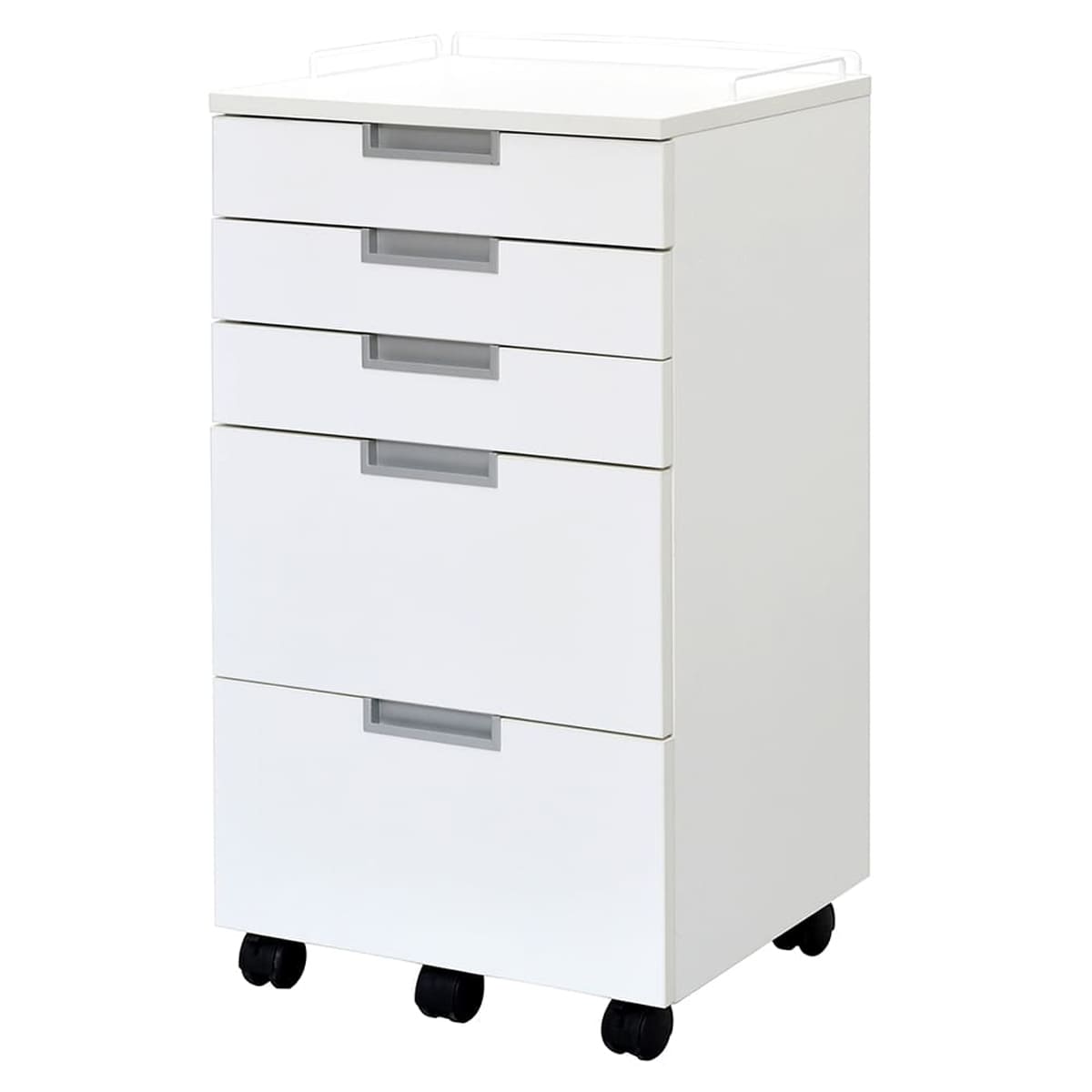 デンタルワゴン 5段 RFCA-DT5WH-画像1