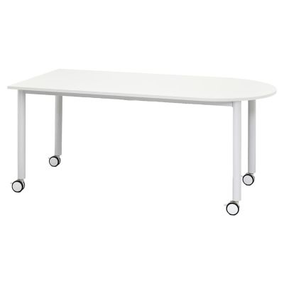 キャスターテーブル ホワイト脚 U字形 RFCTT-WL1680U