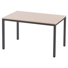 Dミーティングテーブル ブラック脚