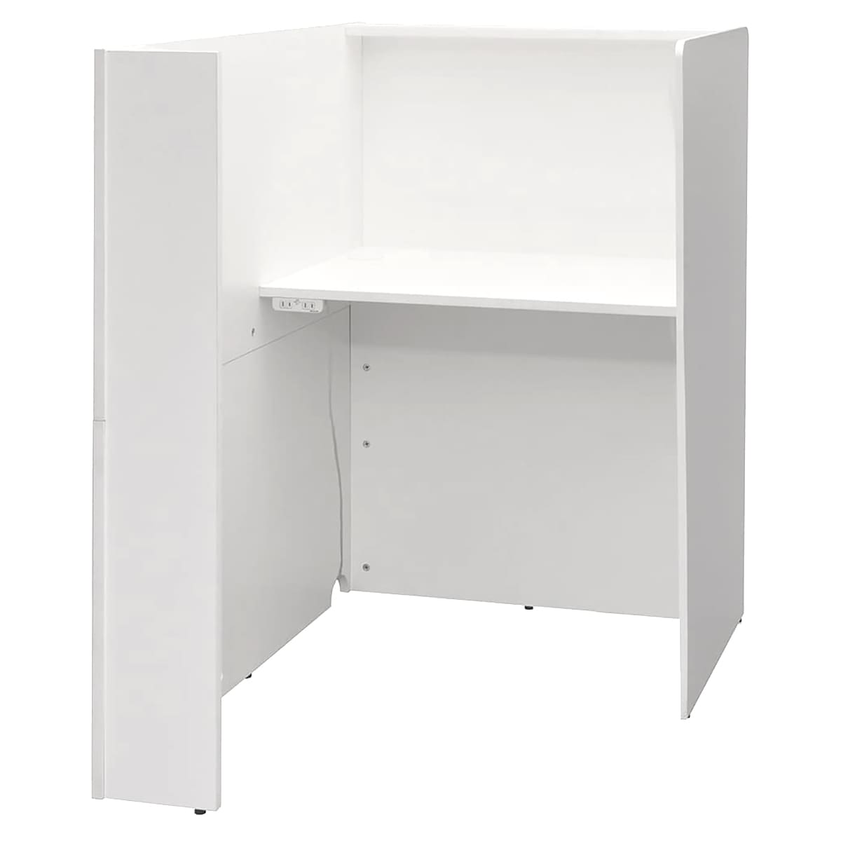 fuoco パーソナルブース 2ヶ口コンセント付き RFPSB-0812｜アールエフ