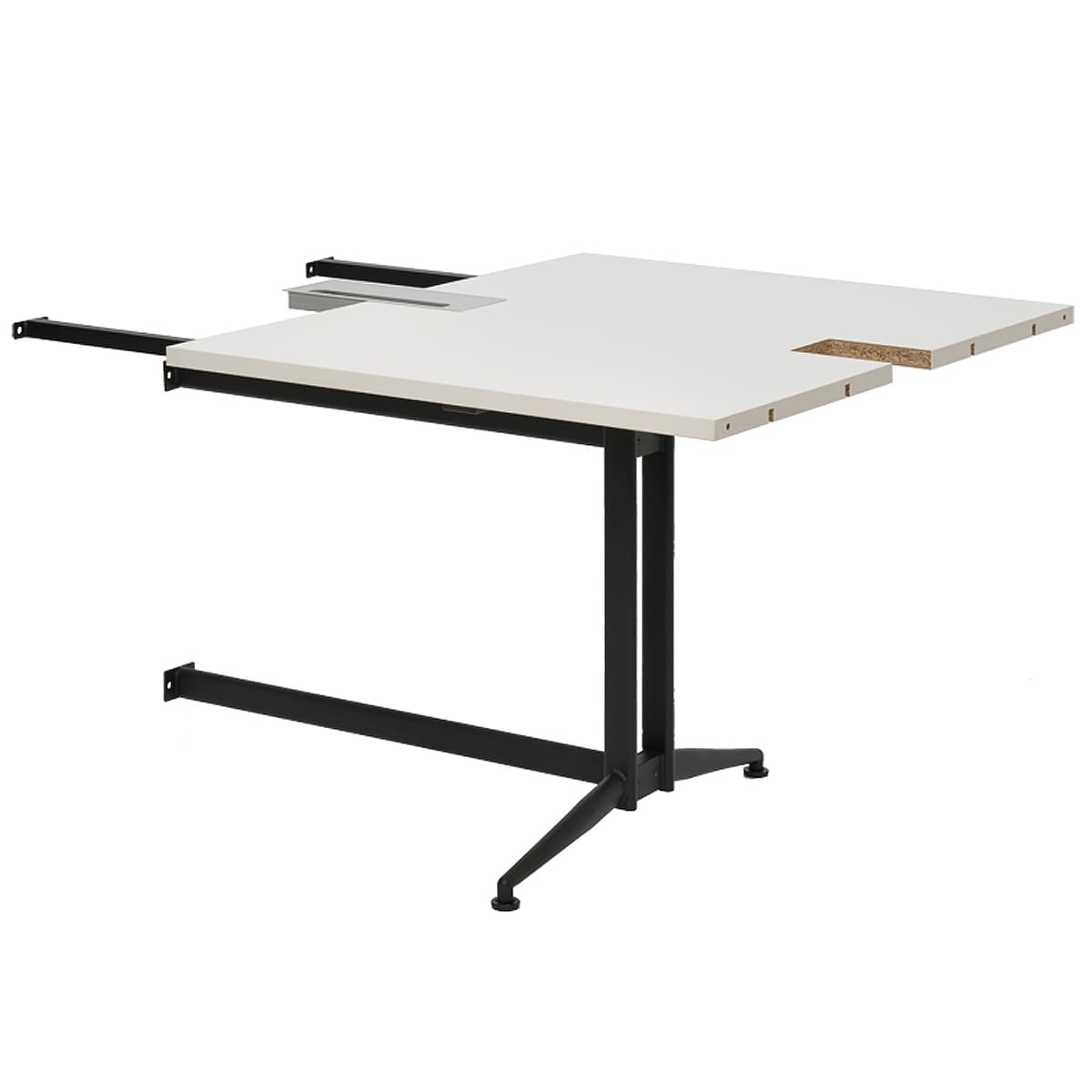 T字脚大会議テーブル 増連 RFTMT-AD-画像1