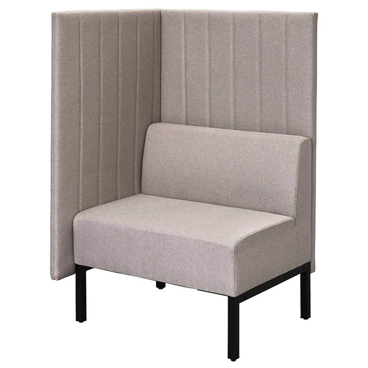 カッコ ファブリックソファ 片側パネルタイプ H1230 RFFBS-7612-画像1