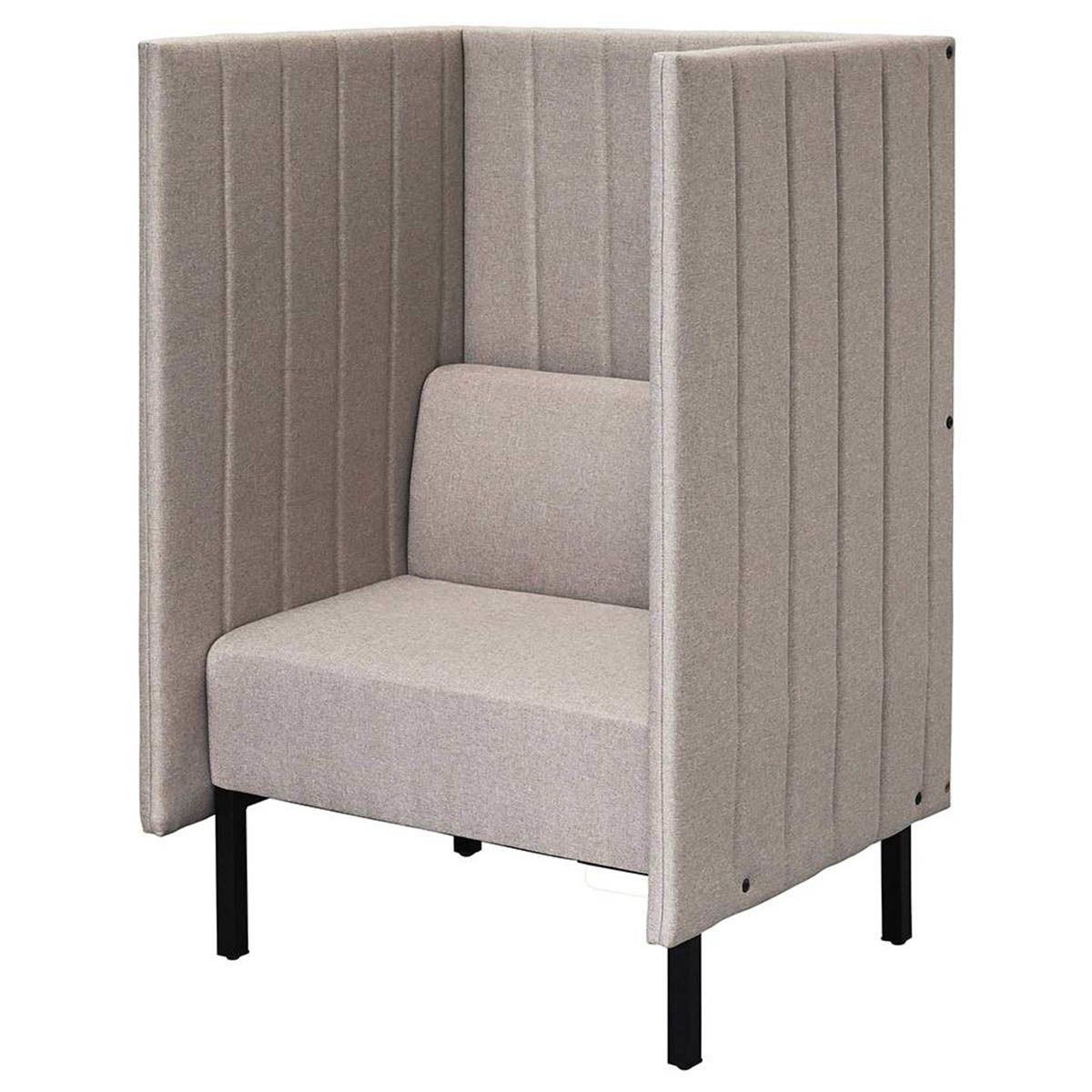 カッコ ファブリックソファ 両側パネルタイプ H1230 RFFBS-8012-画像1