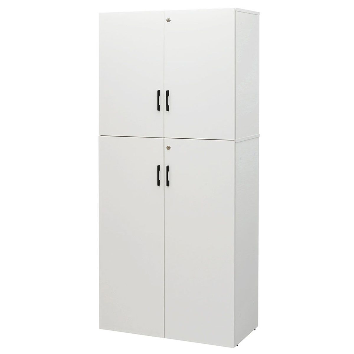 プラン 木製ハイシェルフ 上下扉付き RFPS-8018-JKD-画像1