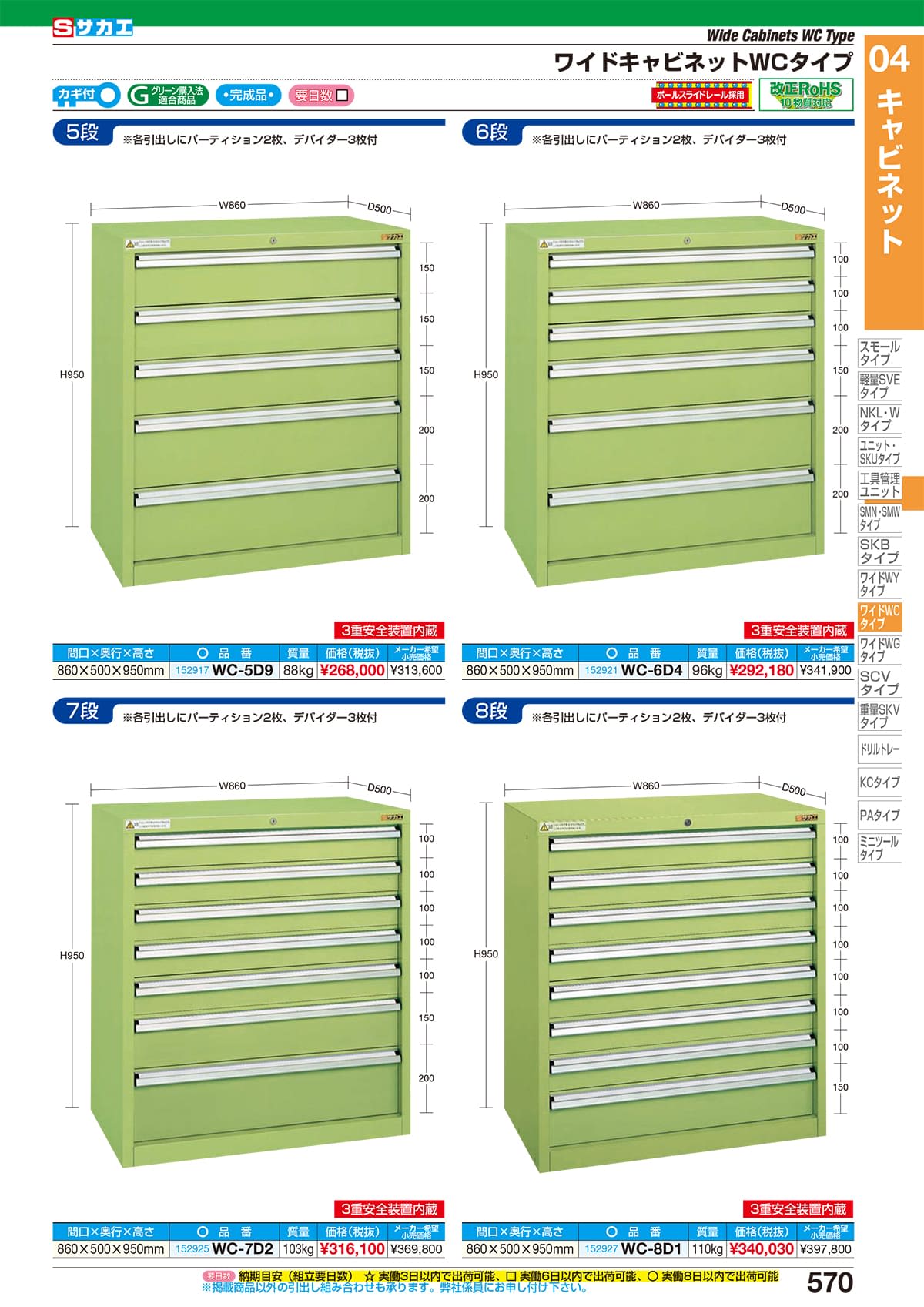 サカエ SAKAE カタログ P570