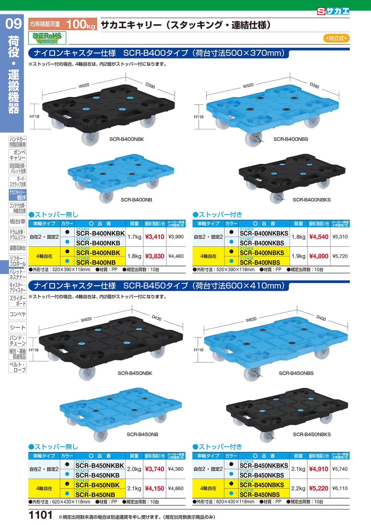 サカエ SAKAE カタログ P1101