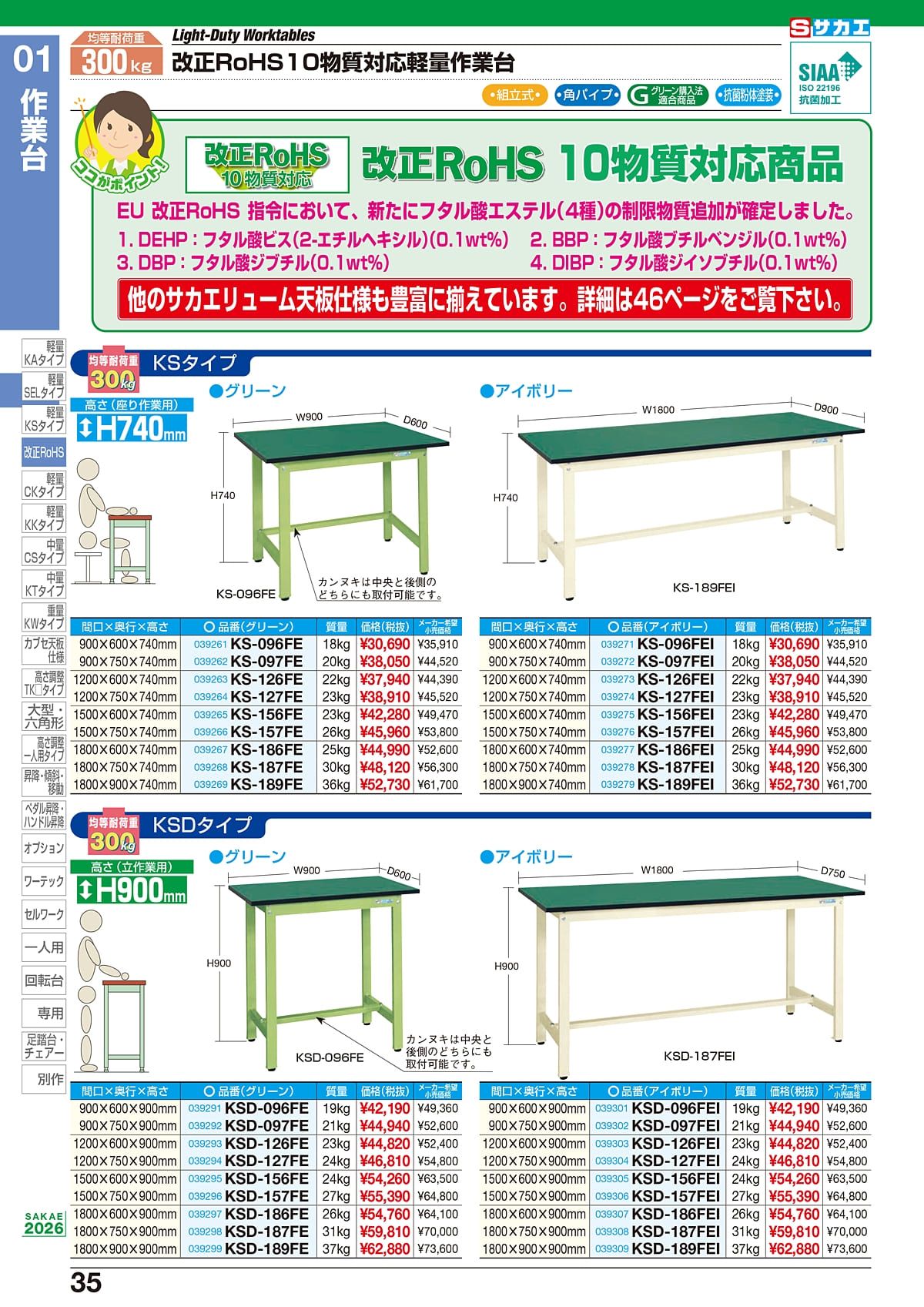 サカエ SAKAE カタログ P35
