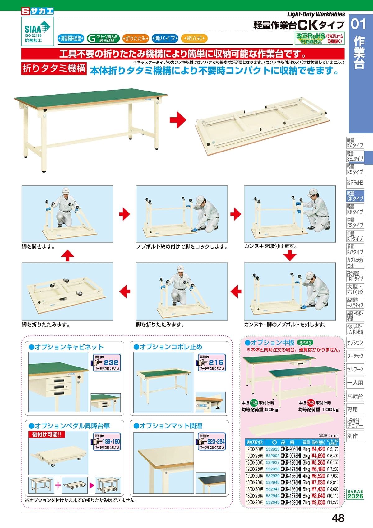 サカエ（SAKAE）カタログ P47 P48