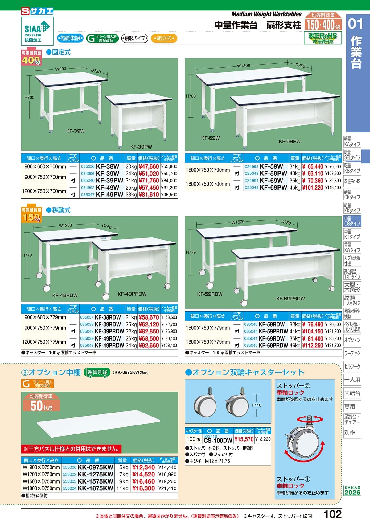 サカエ SAKAE カタログ P102