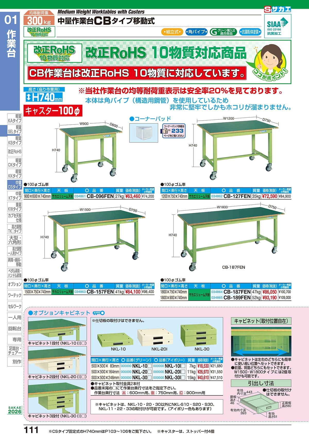サカエ SAKAE カタログ P111