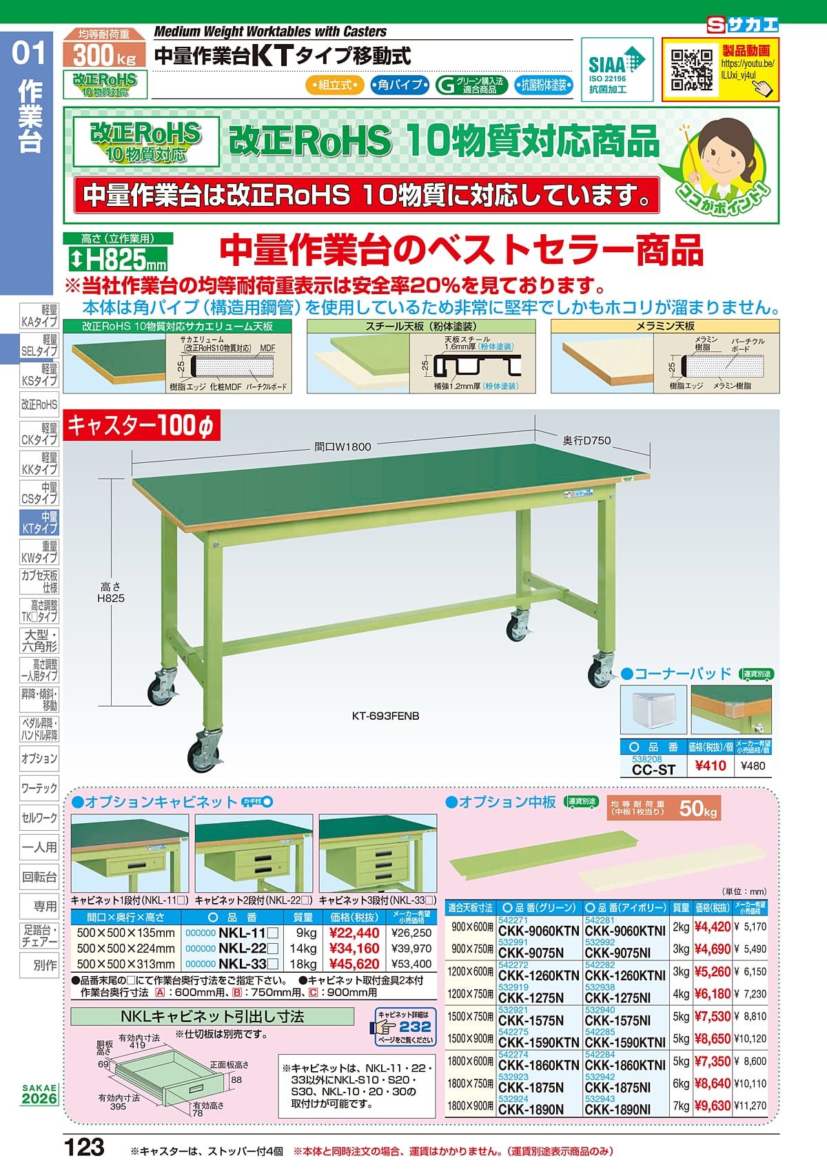 サカエ SAKAE カタログ P123