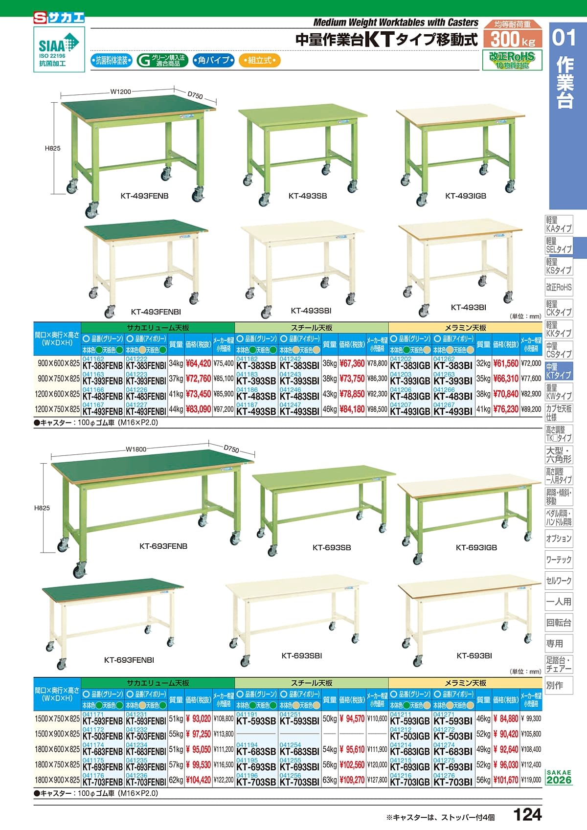 サカエ SAKAE カタログ P124