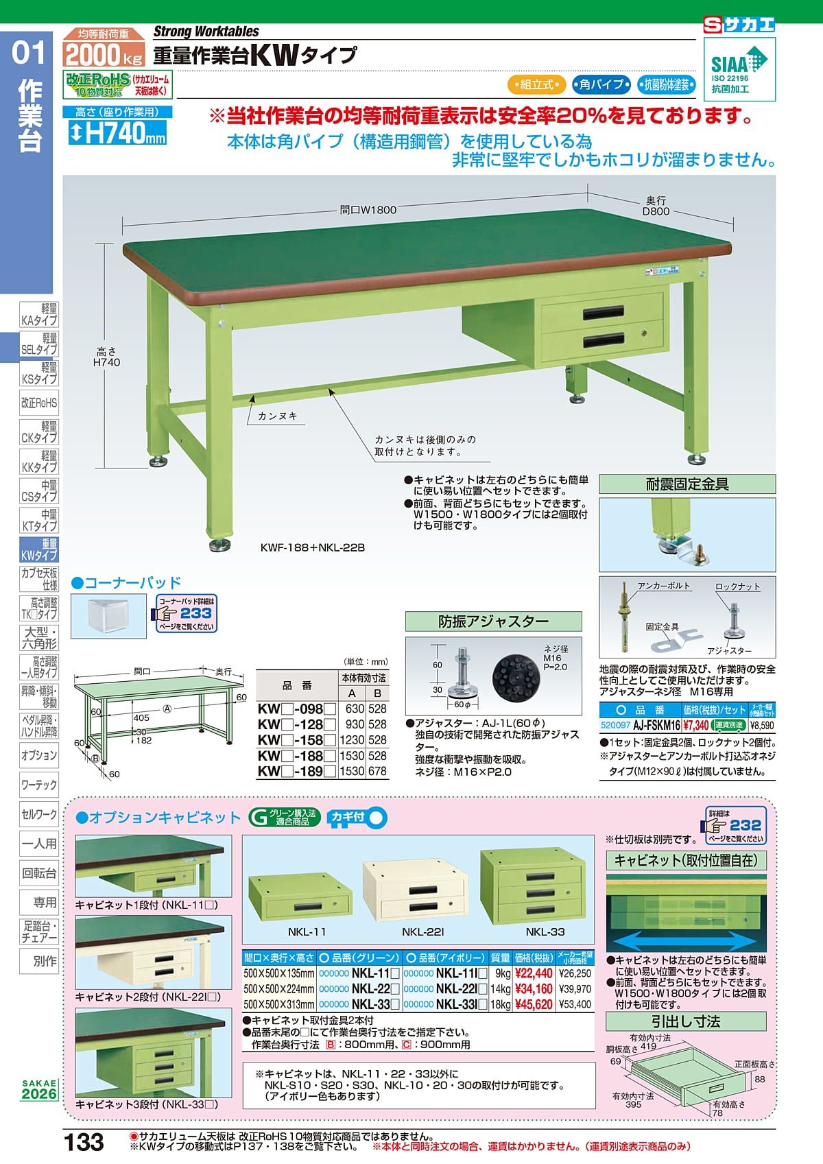 サカエ SAKAE カタログ P133