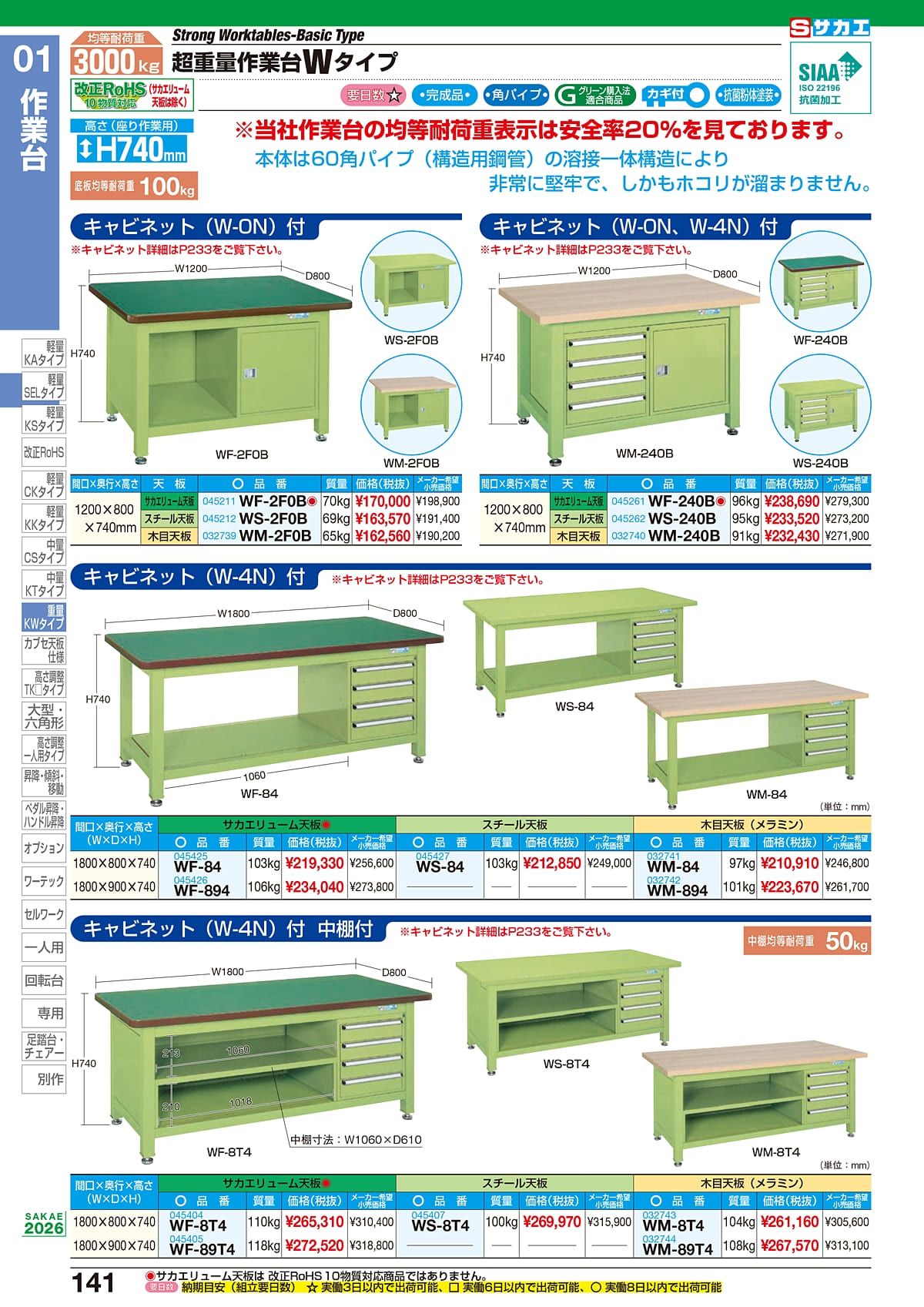 サカエ SAKAE カタログ P141