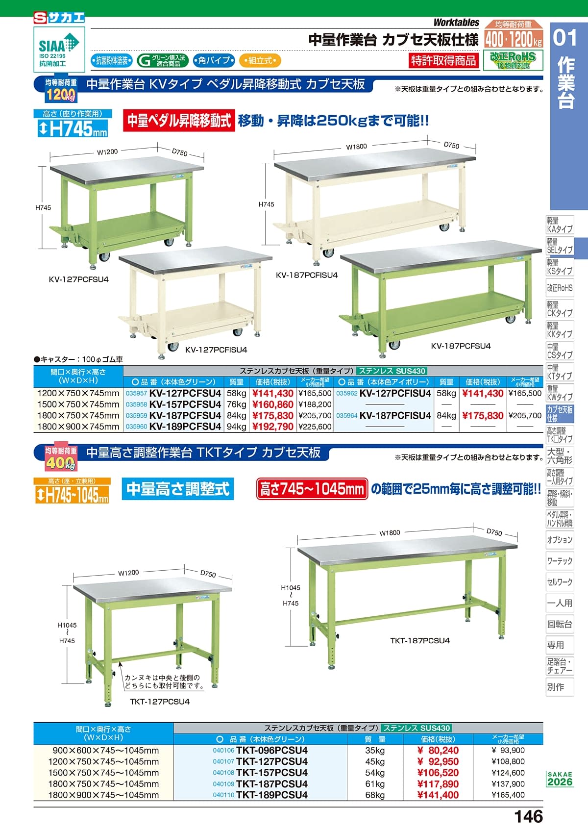 サカエ SAKAE カタログ P146