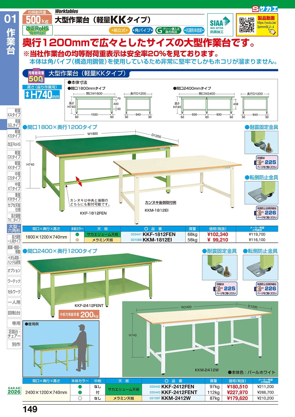 サカエ SAKAE カタログ P149