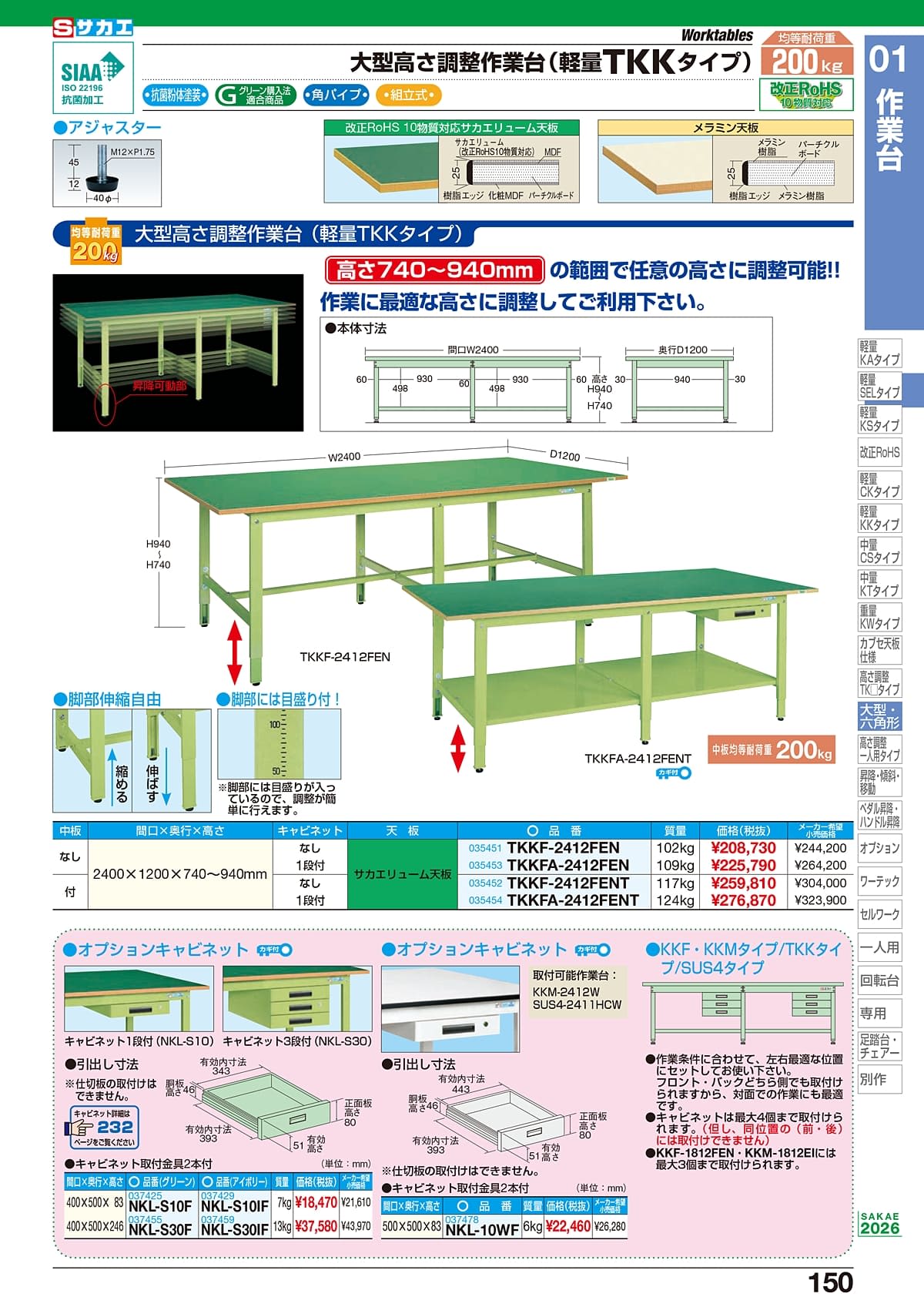 サカエ SAKAE カタログ P150