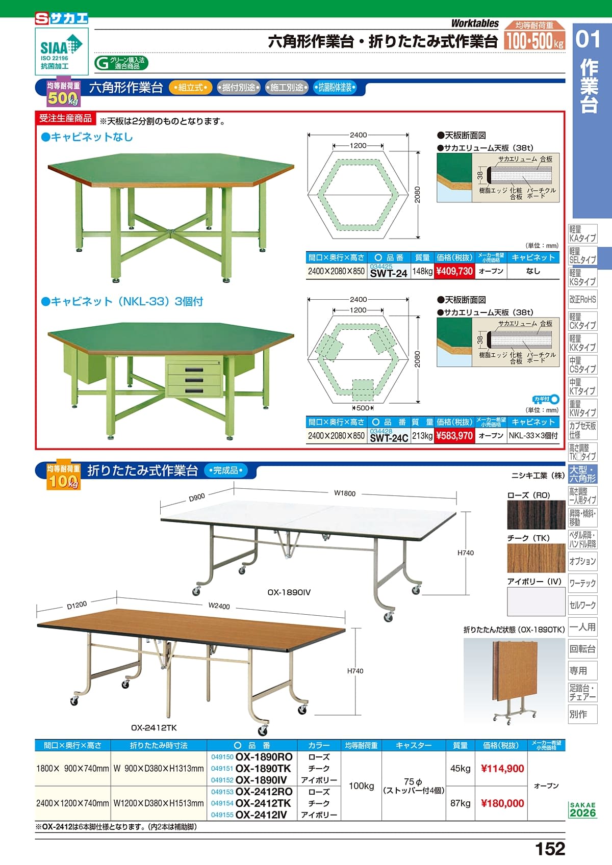 サカエ SAKAE カタログ P152