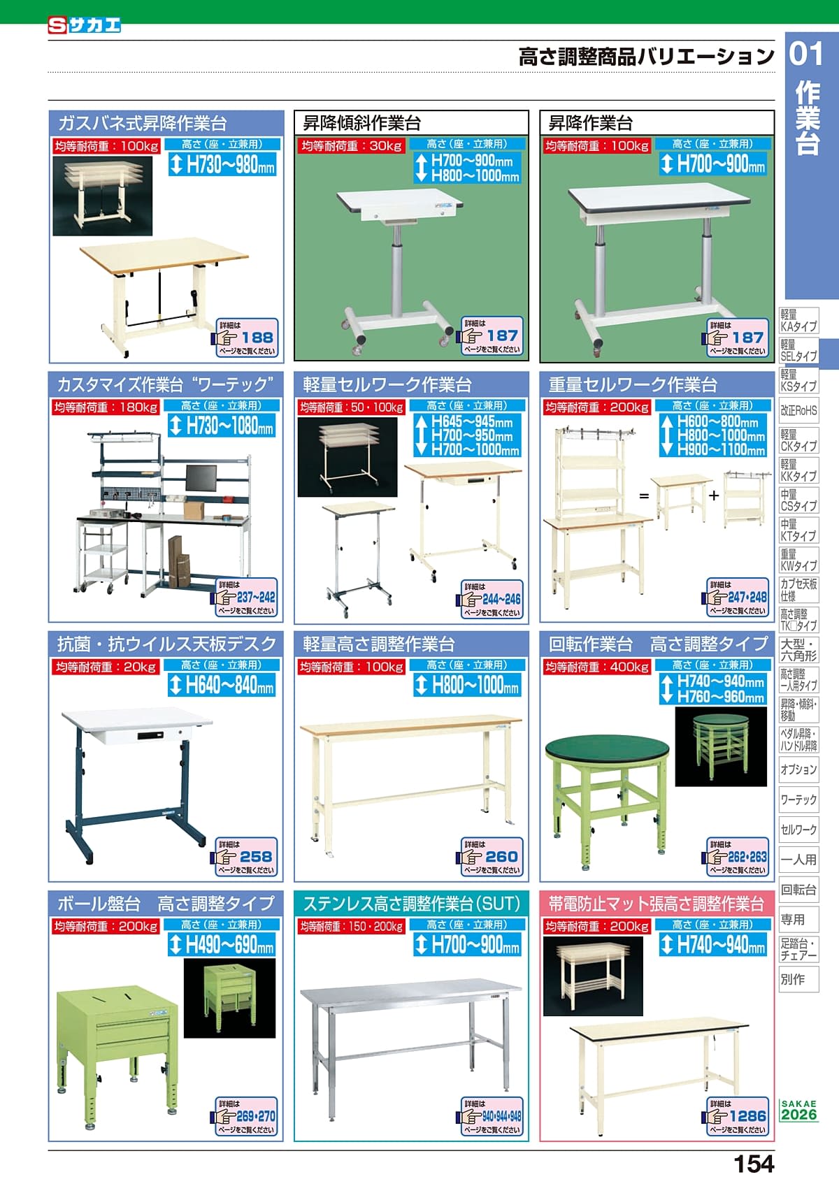 サカエ SAKAE カタログ P154