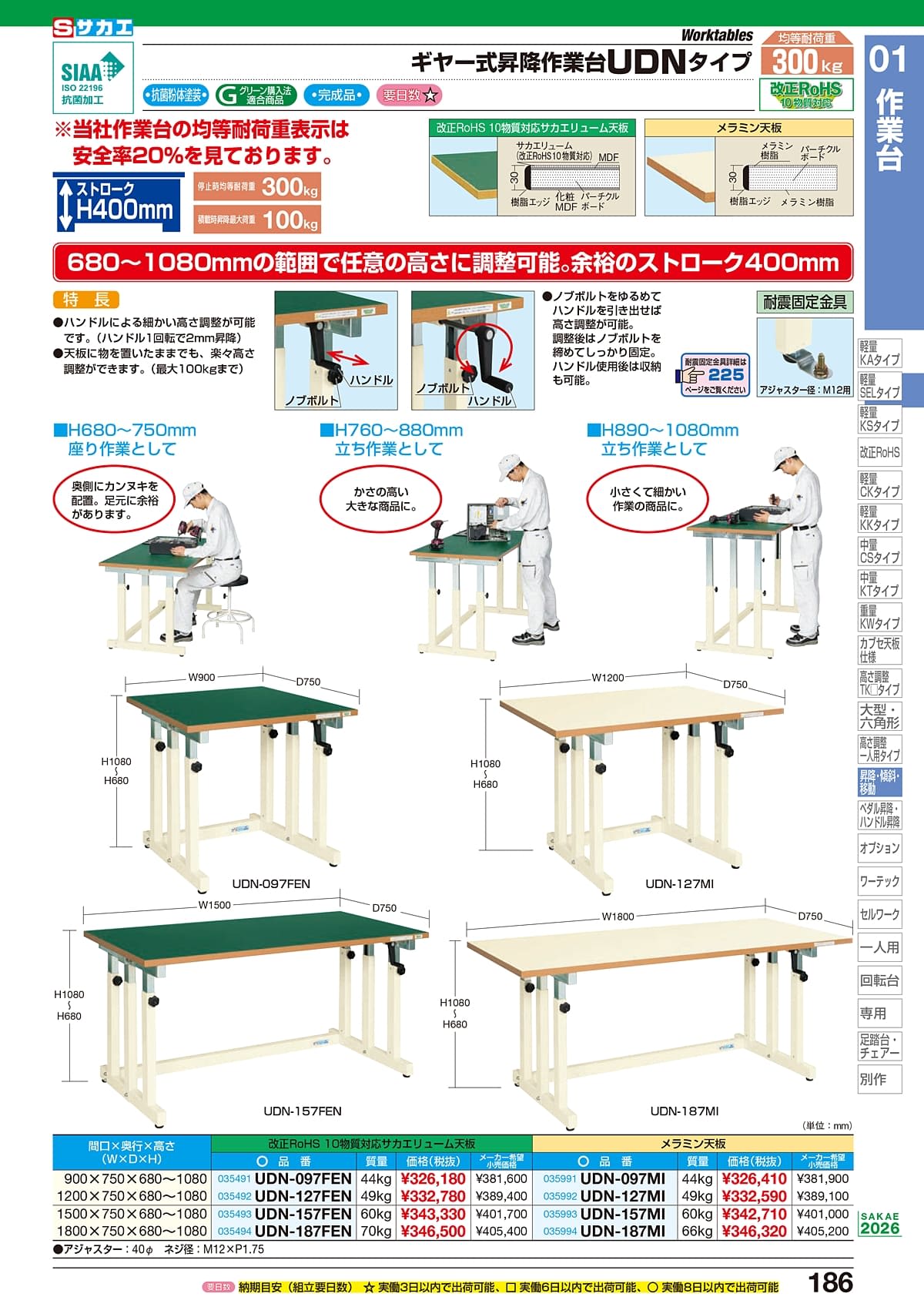 サカエ SAKAE カタログ P186