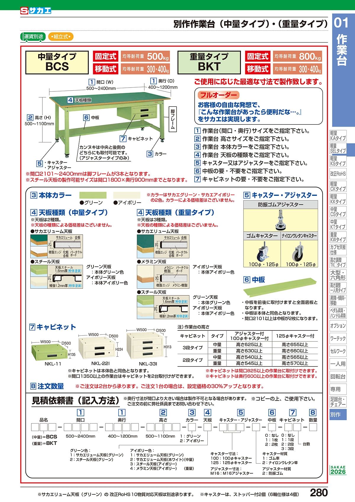サカエ SAKAE カタログ P280