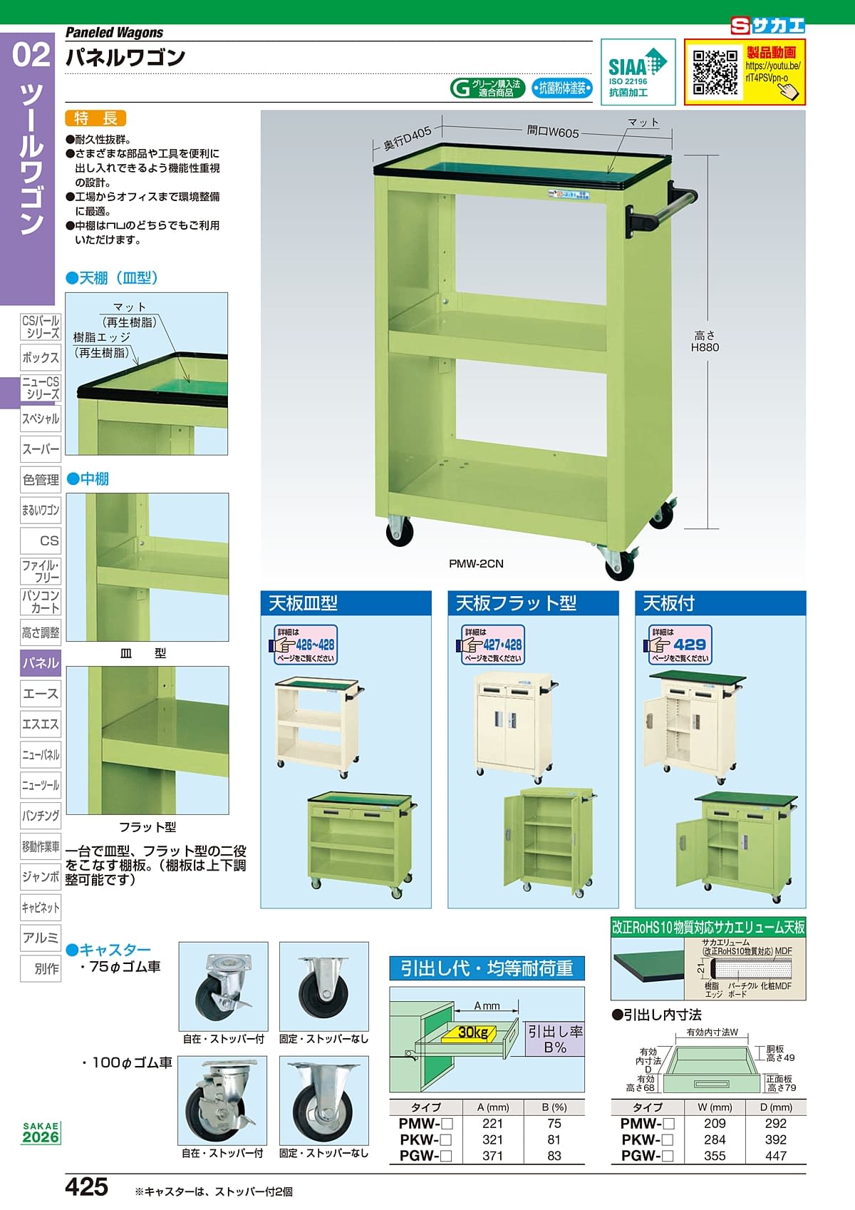 サカエ SAKAE カタログ P425