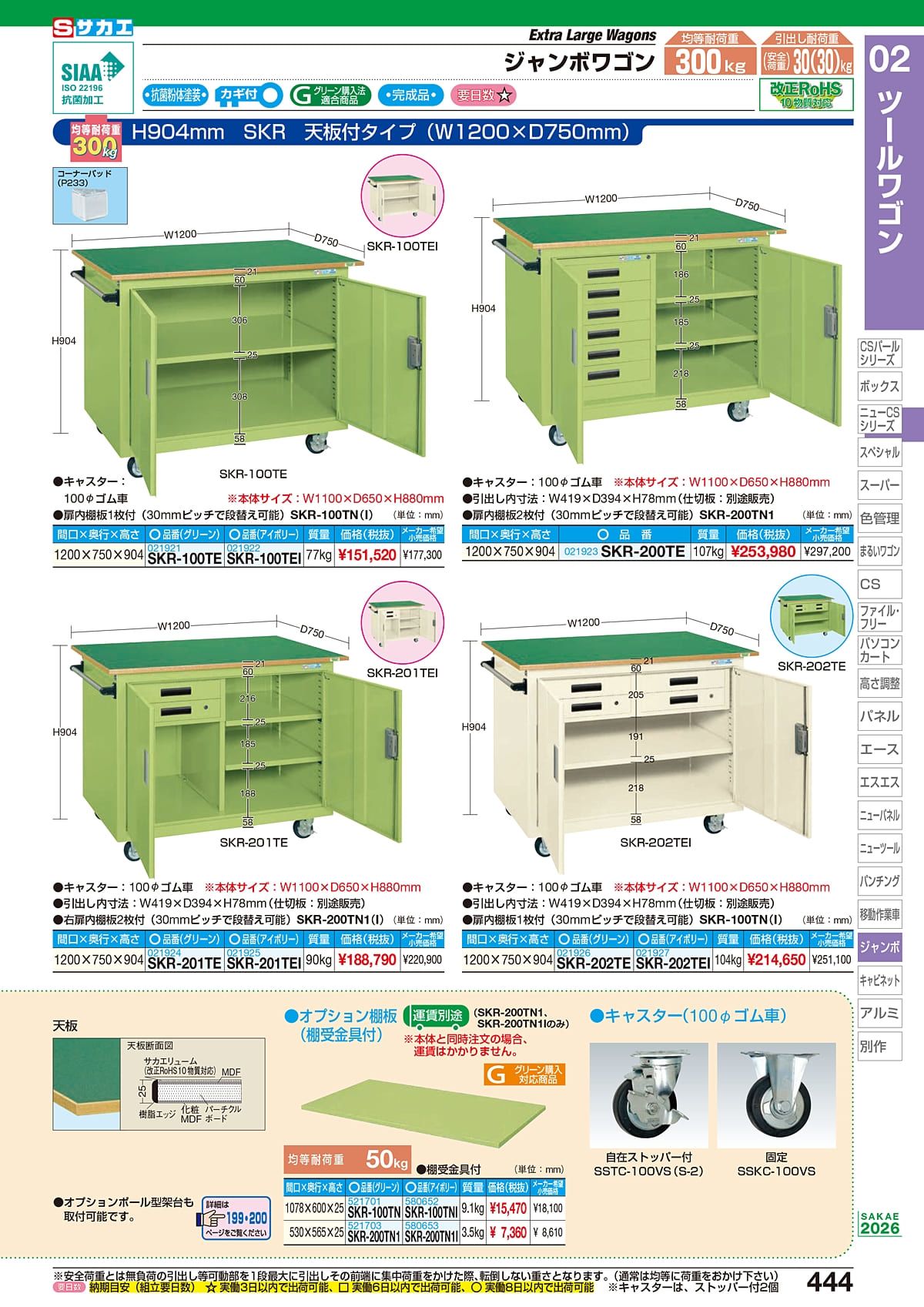サカエ SAKAE カタログ P444
