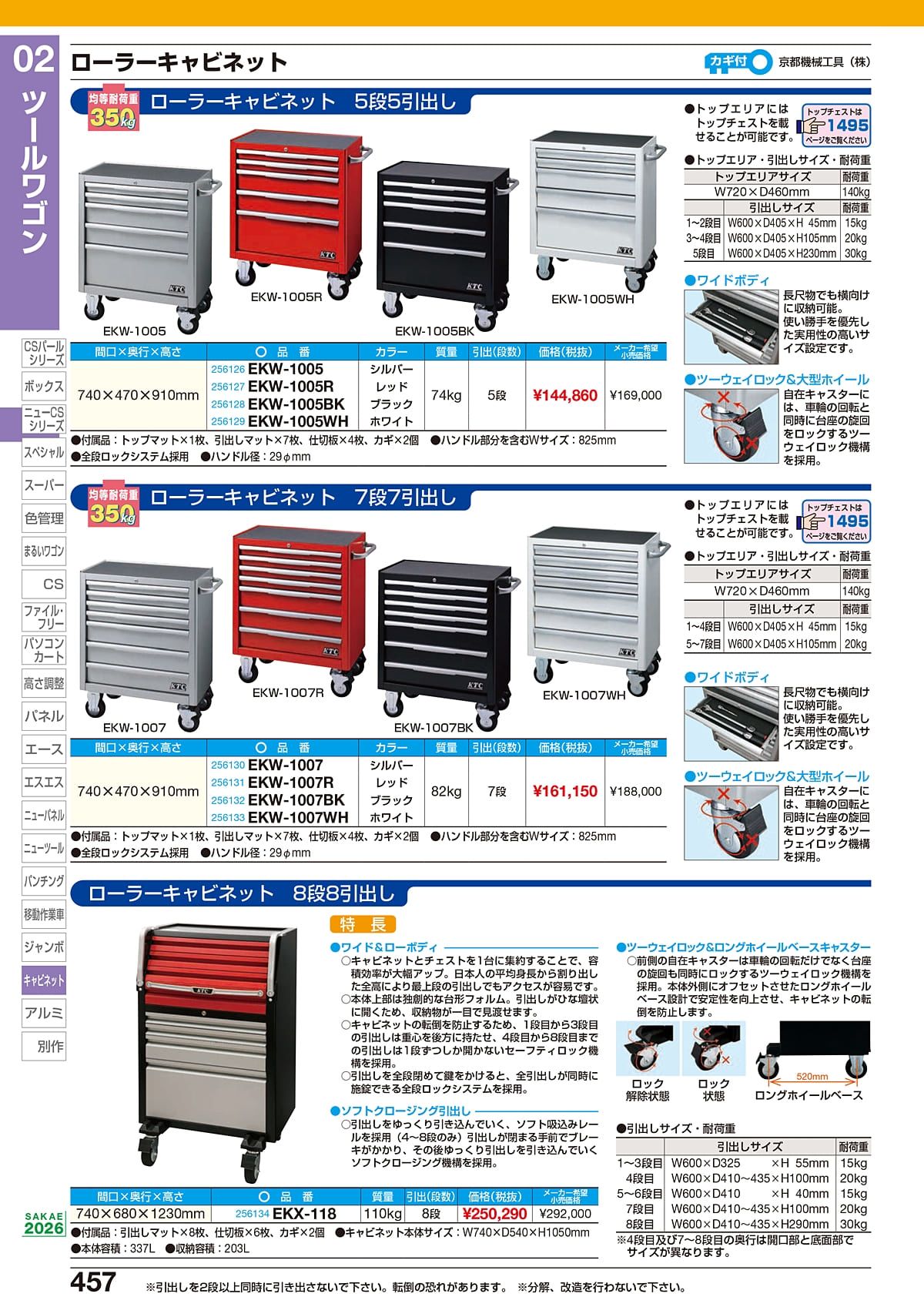 サカエ SAKAE カタログ P457