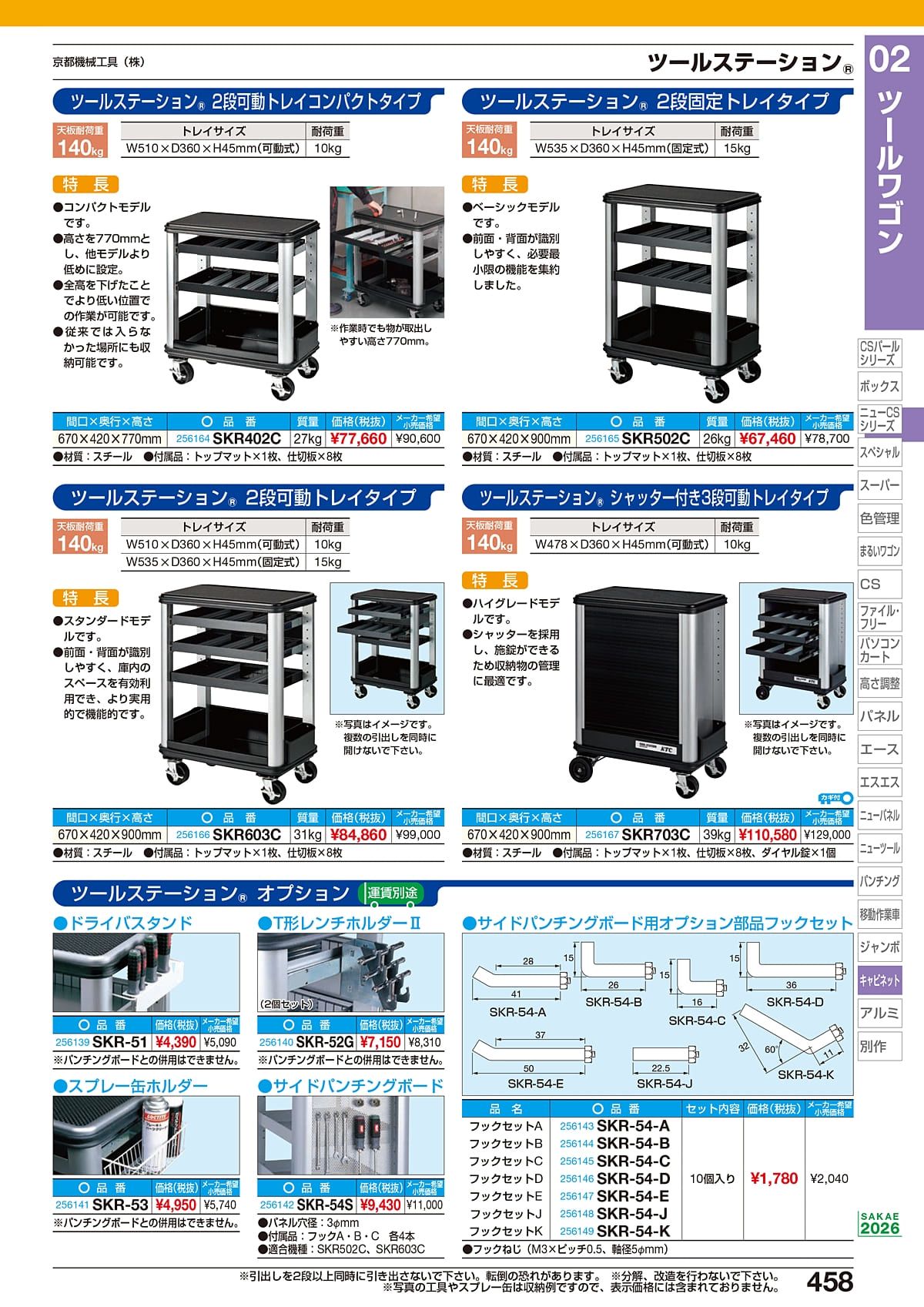 サカエ SAKAE カタログ P458