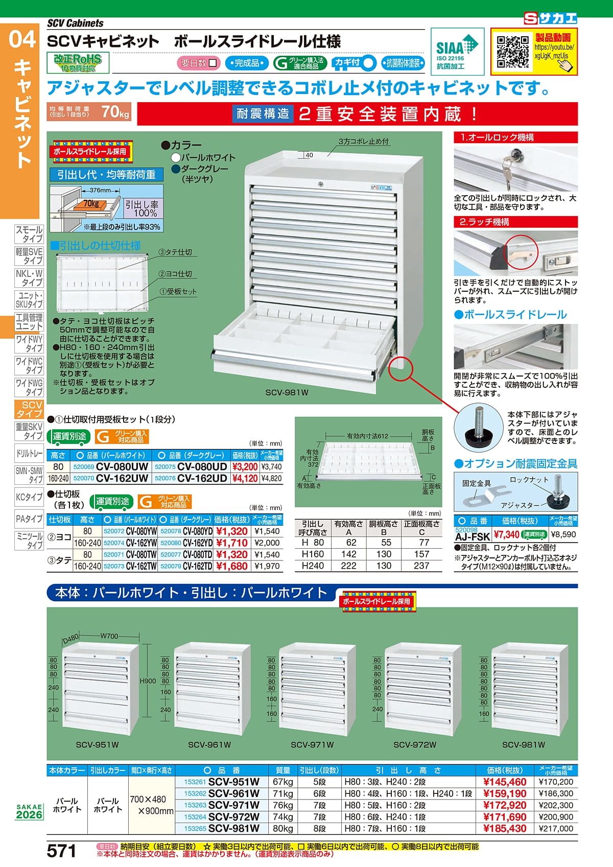 サカエ SAKAE カタログ P571