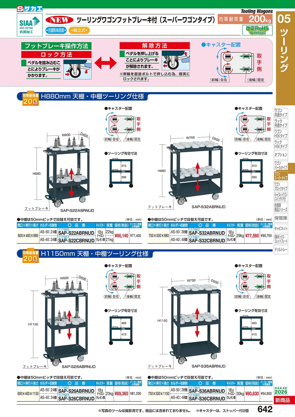 サカエ SAKAE カタログ P642