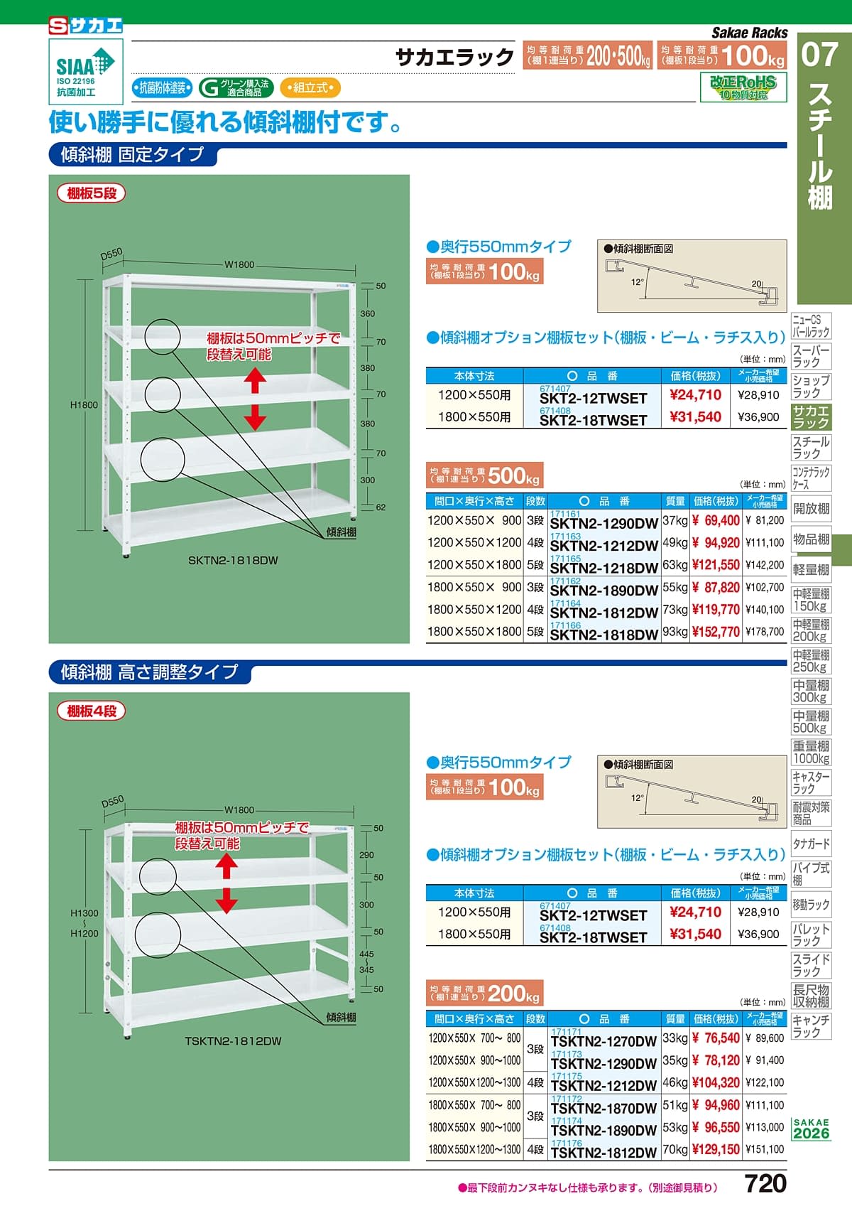 サカエ SAKAE カタログ P720