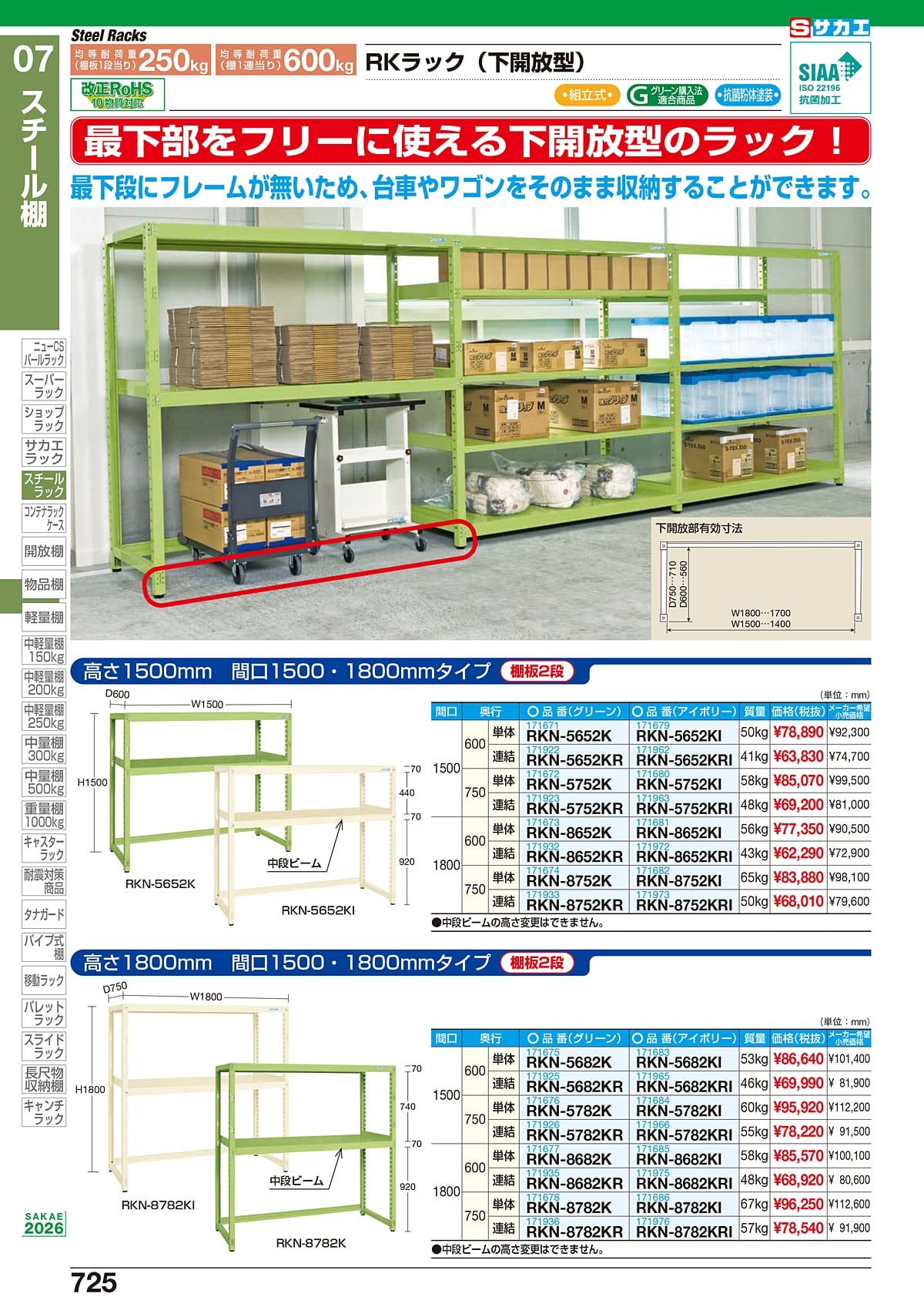 サカエ SAKAE カタログ P725