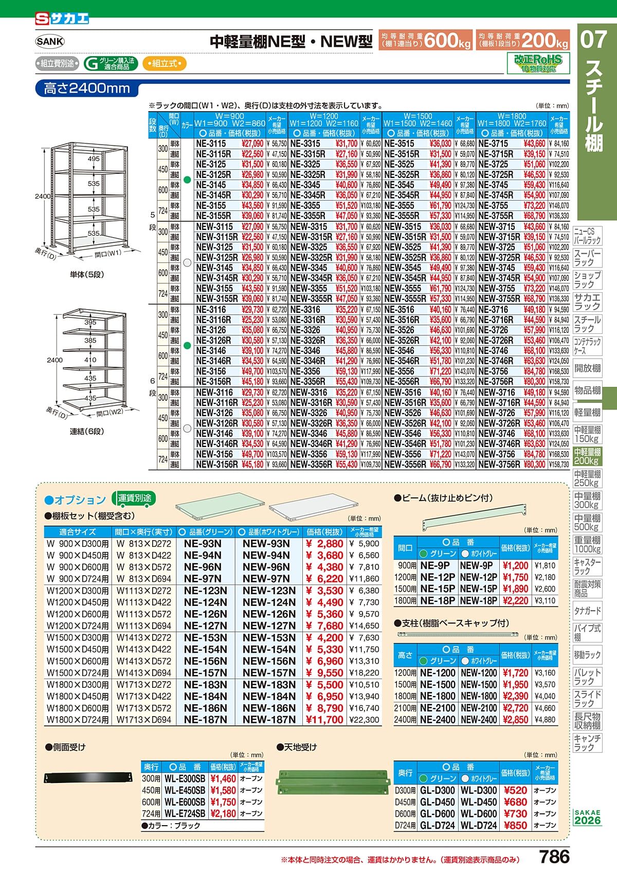 サカエ SAKAE カタログ P786