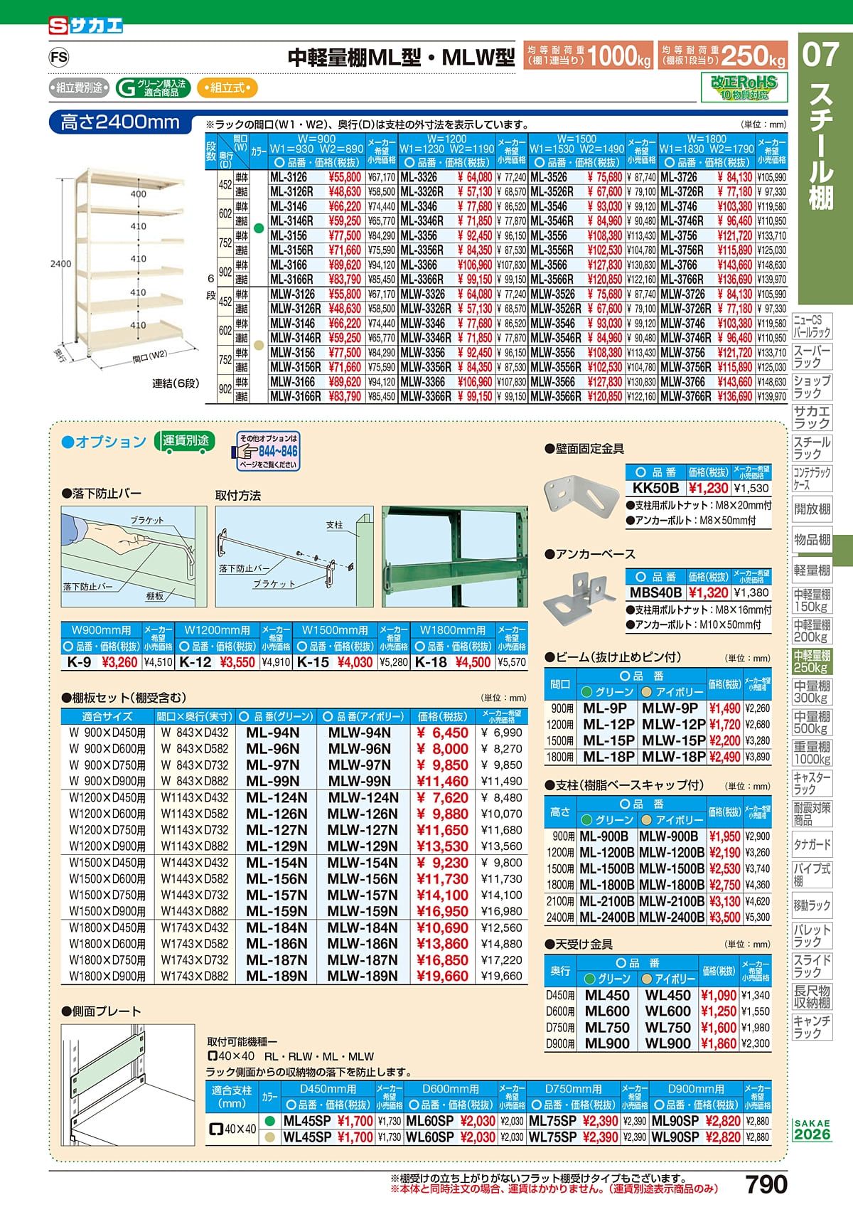 サカエ SAKAE カタログ P790