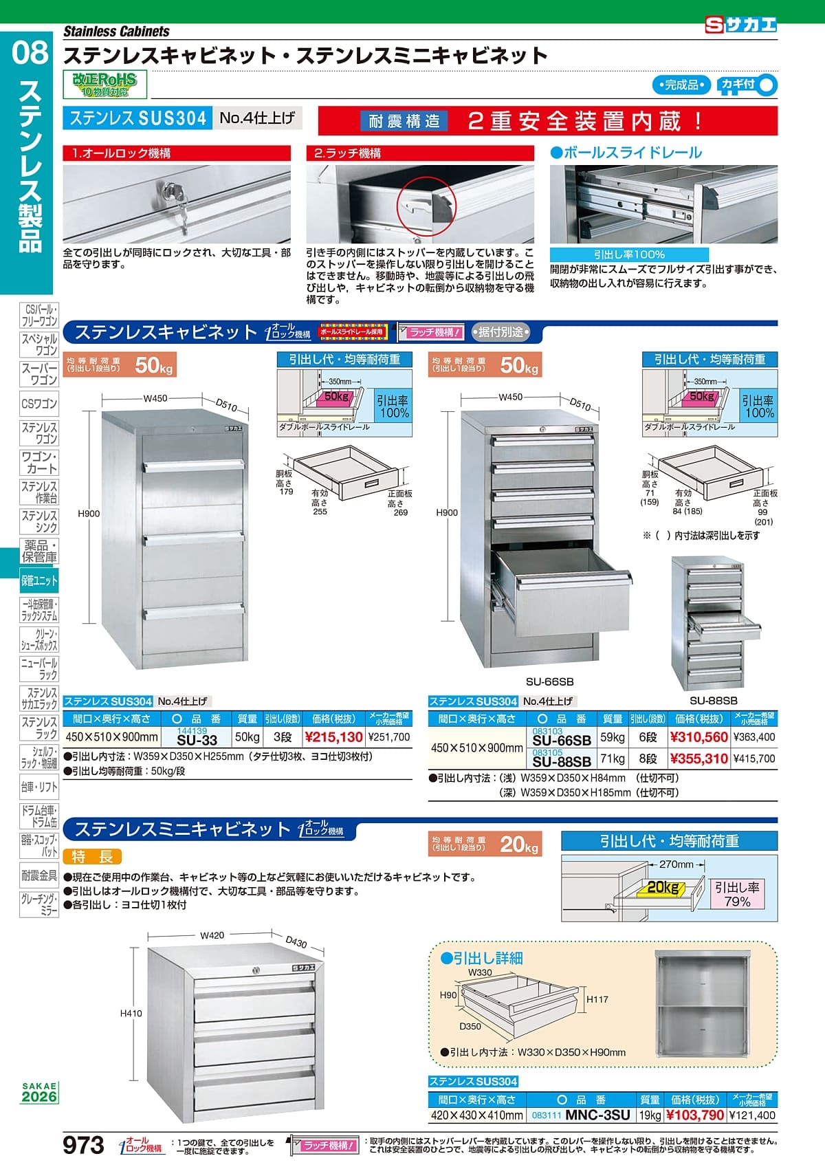 サカエ SAKAE カタログ P973