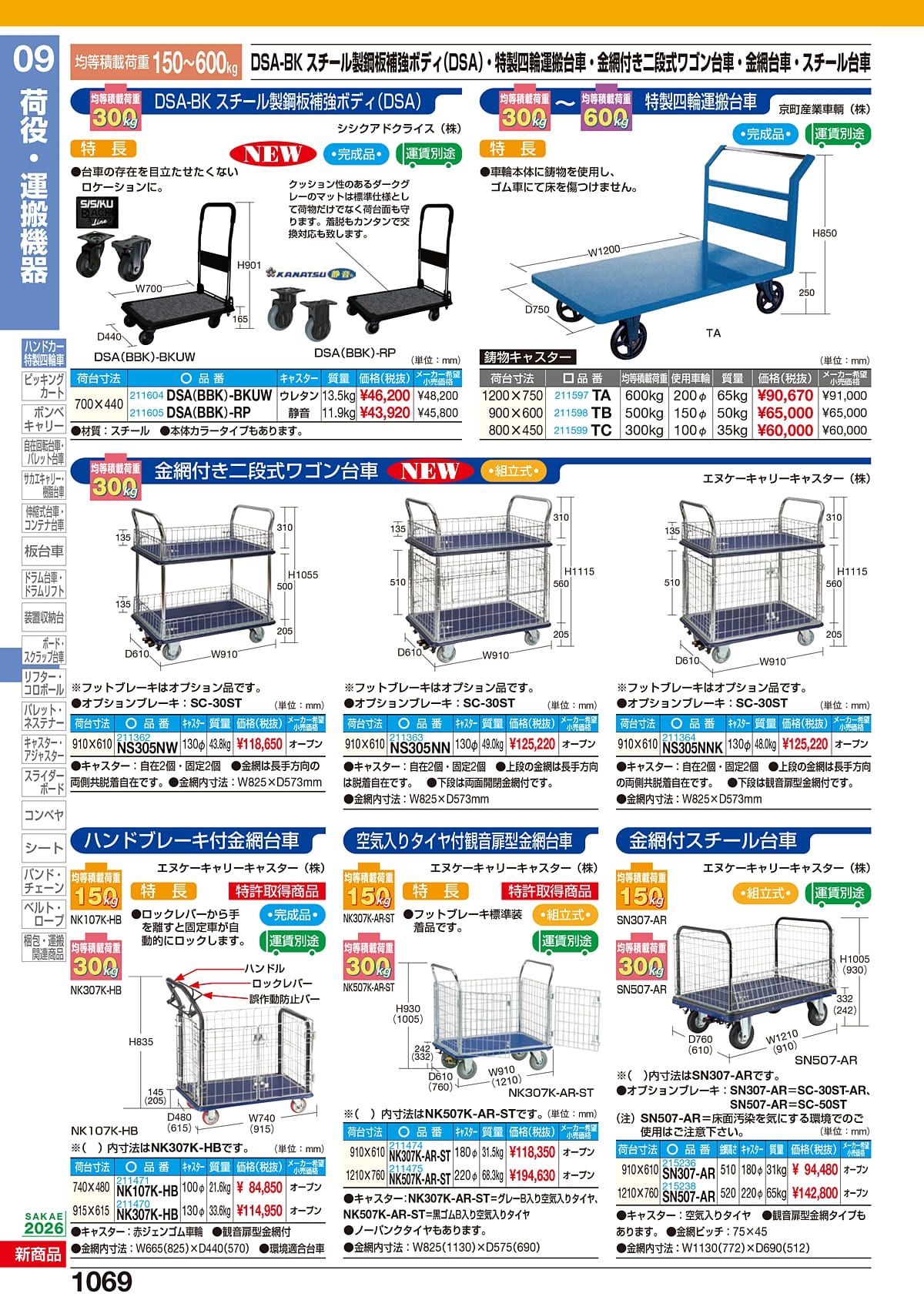 サカエ SAKAE カタログ P1069