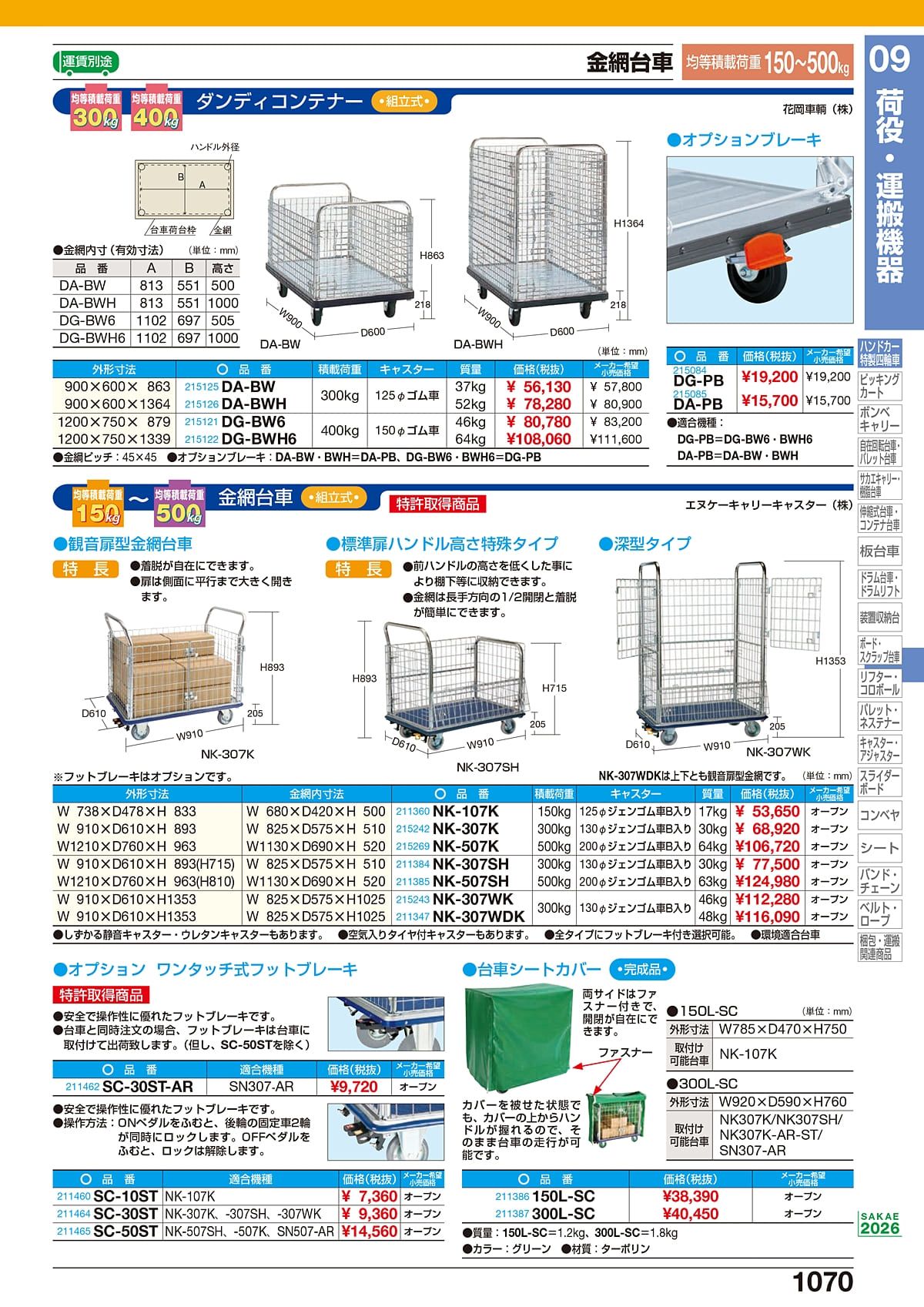 サカエ SAKAE カタログ P1070