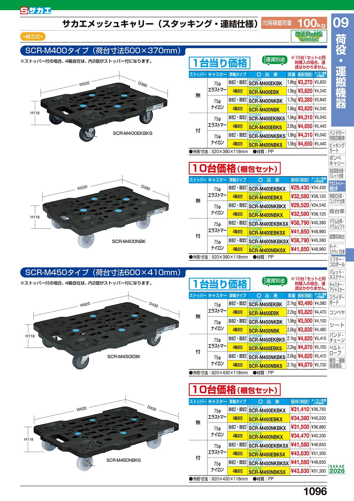 サカエ SAKAE カタログ P1096
