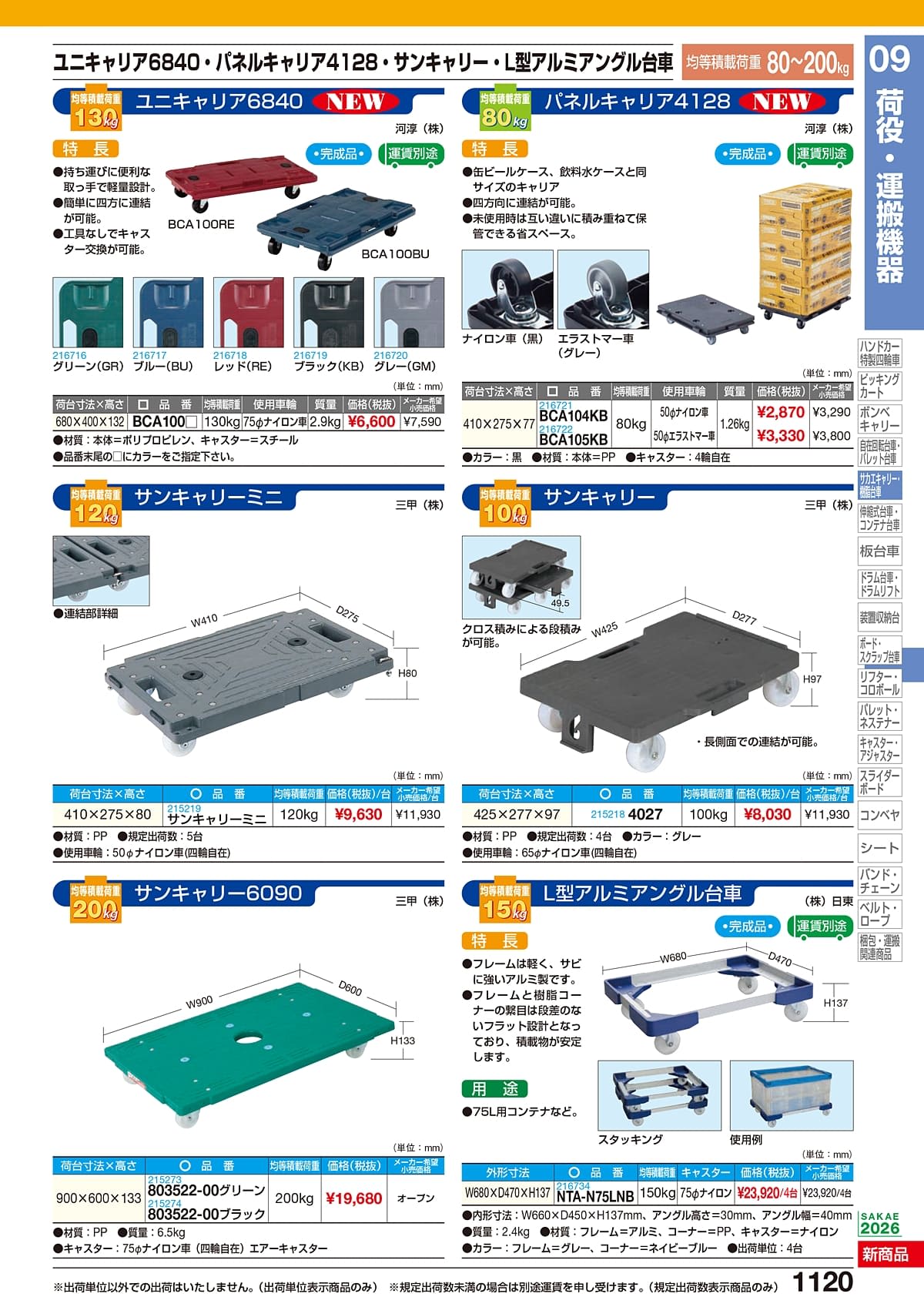 サカエ SAKAE カタログ P1120