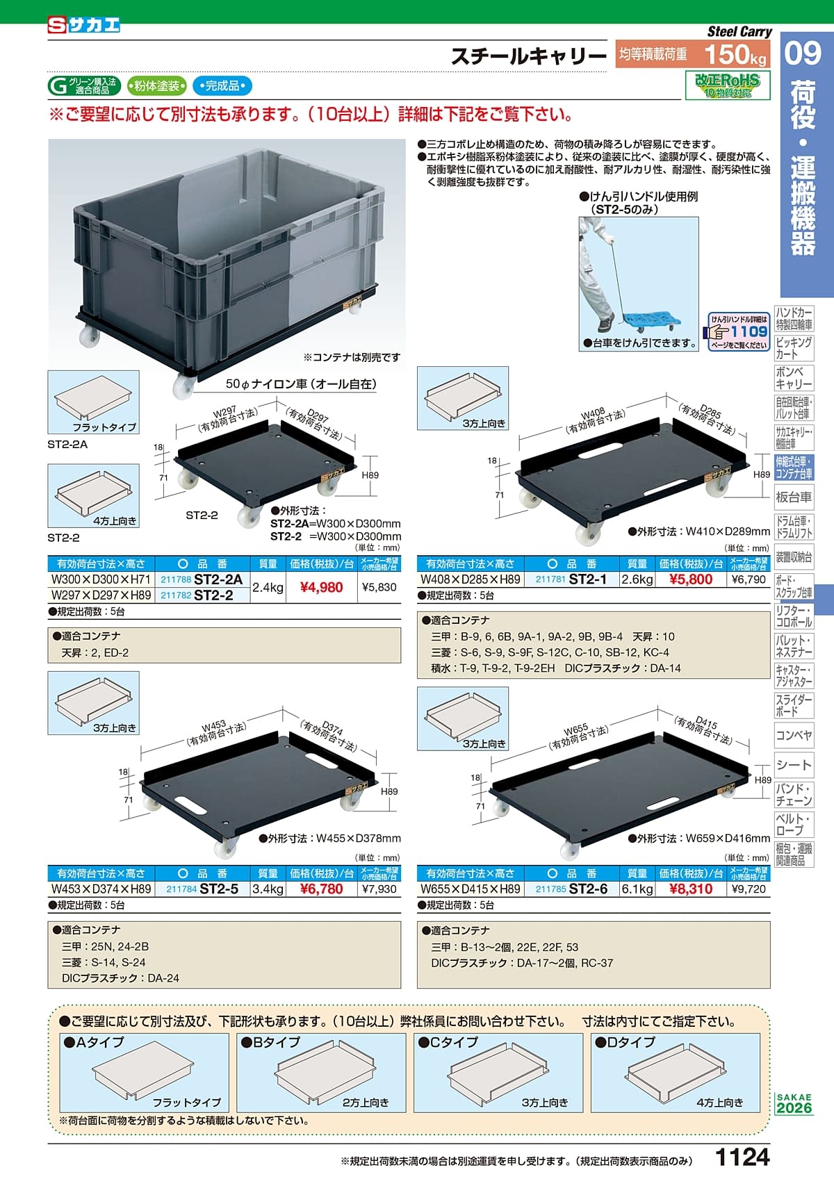 サカエ SAKAE カタログ P1124