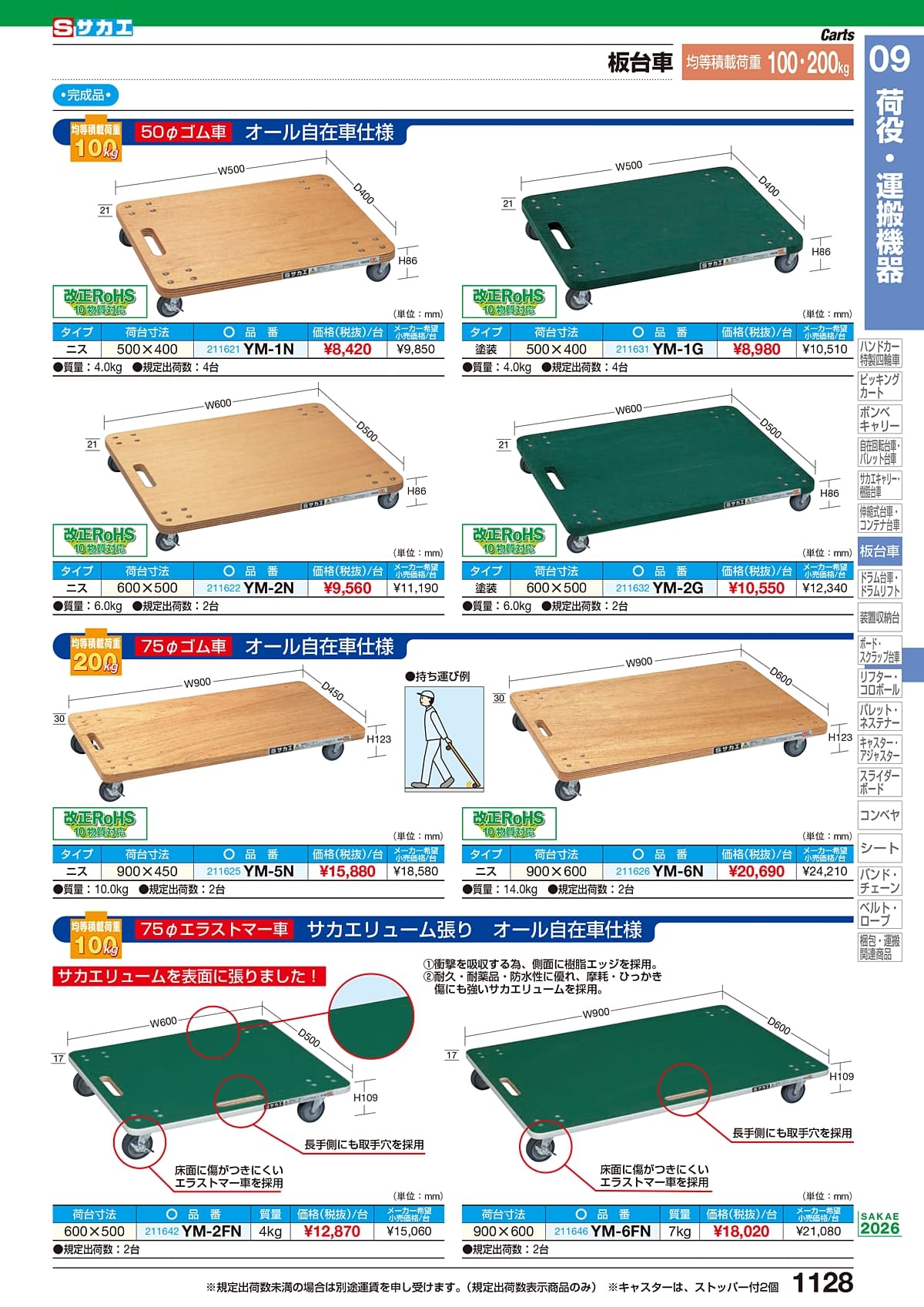 サカエ SAKAE カタログ P1128