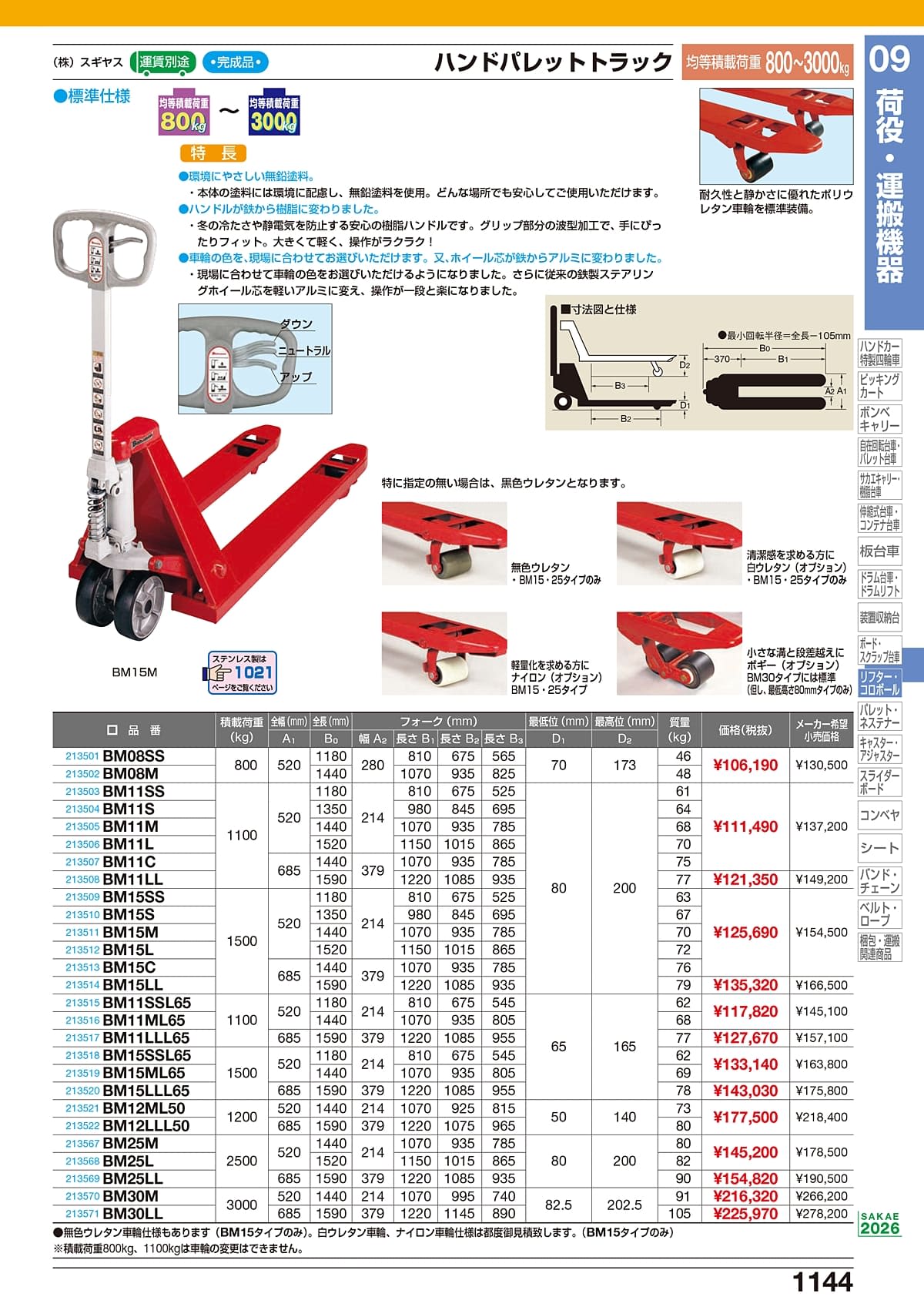 サカエ SAKAE カタログ P1144