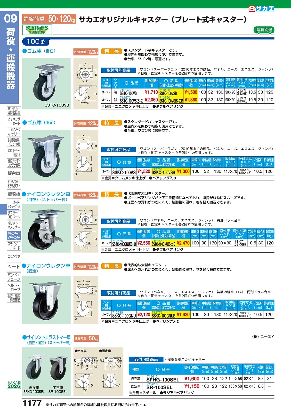 サカエ SAKAE カタログ P1177