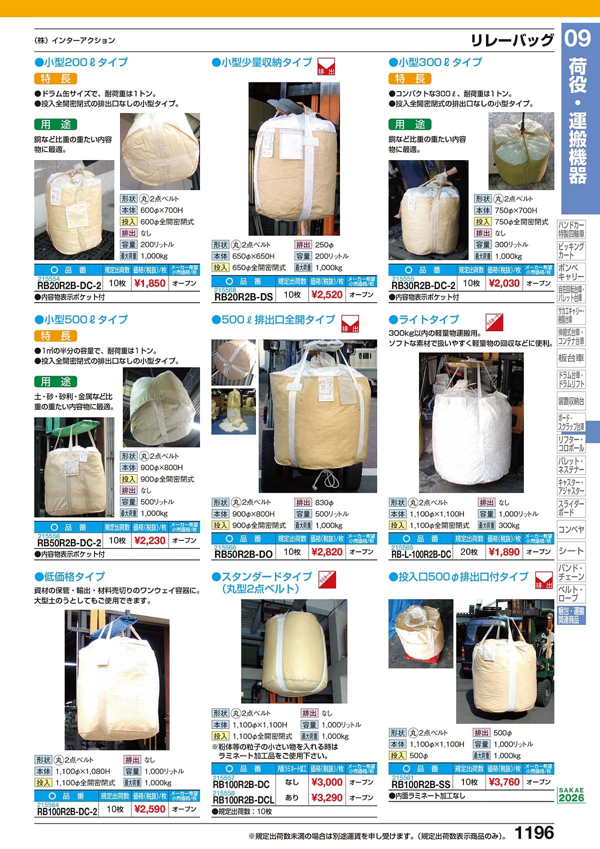 サカエ SAKAE カタログ P1196