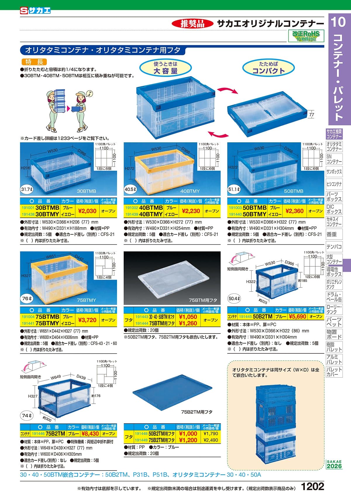 サカエ SAKAE カタログ P1202