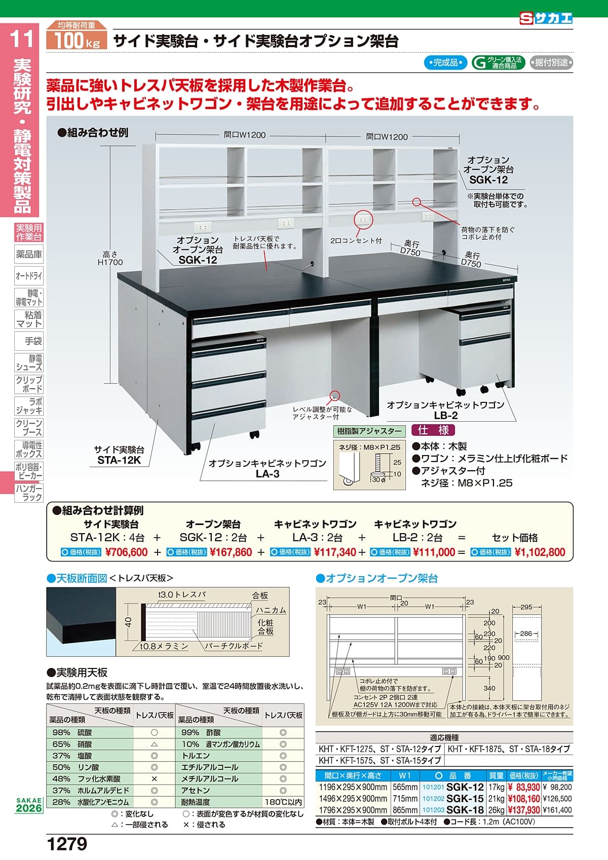 サカエ SAKAE カタログ P1279
