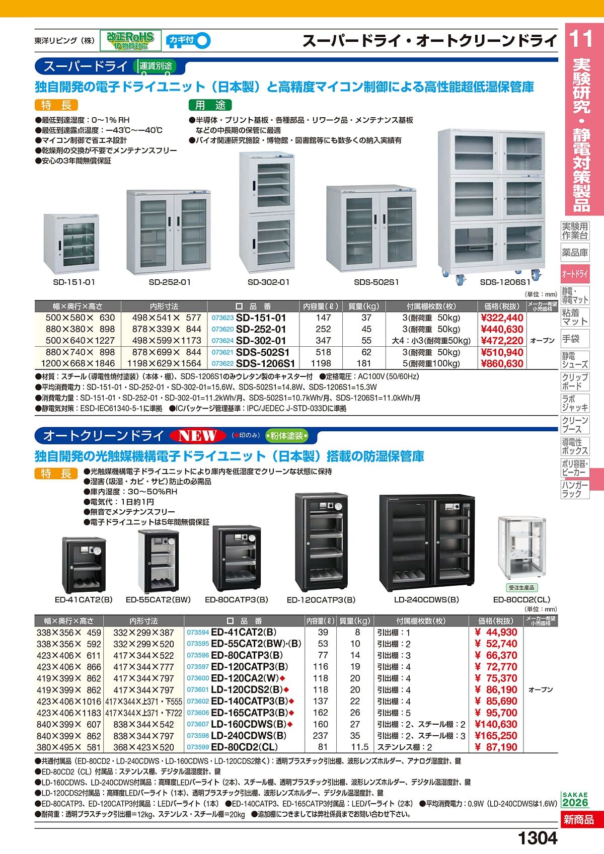 サカエ SAKAE カタログ P1304